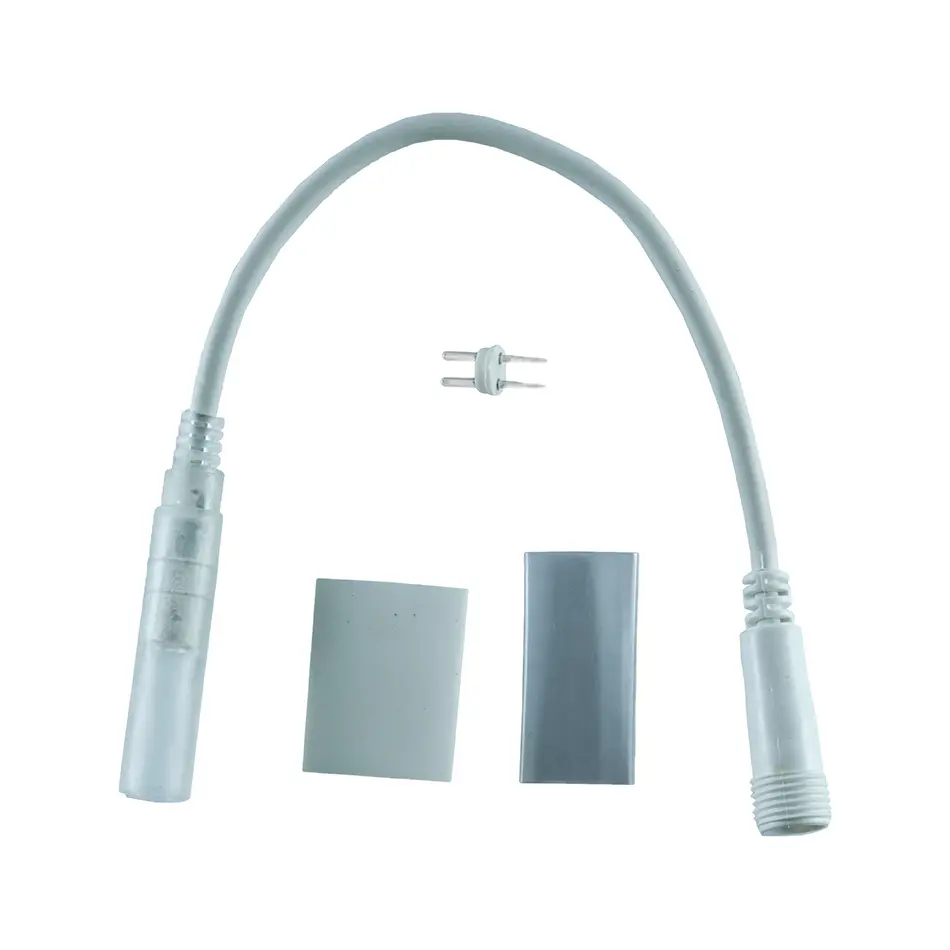 Přípojka mezi LED hadicí a Easy Fix 0,25 m, bílý, samičí IP67