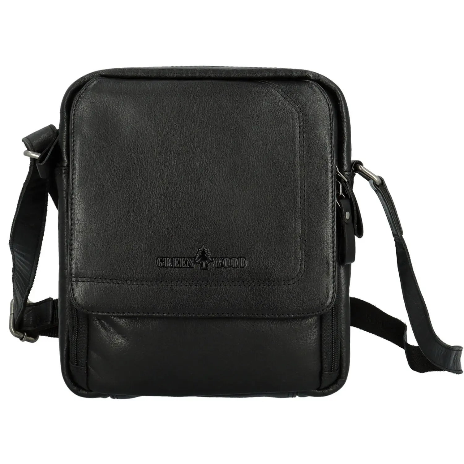 Módní pánská kožená crossbody taška GW Fallon