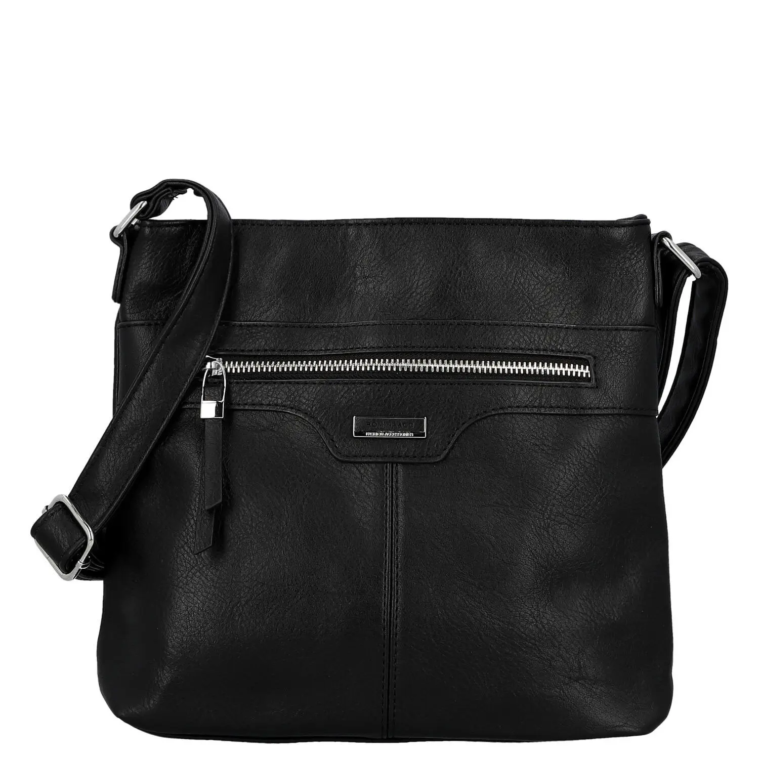 Stylová dámská crossbody kabelka Rula, černá