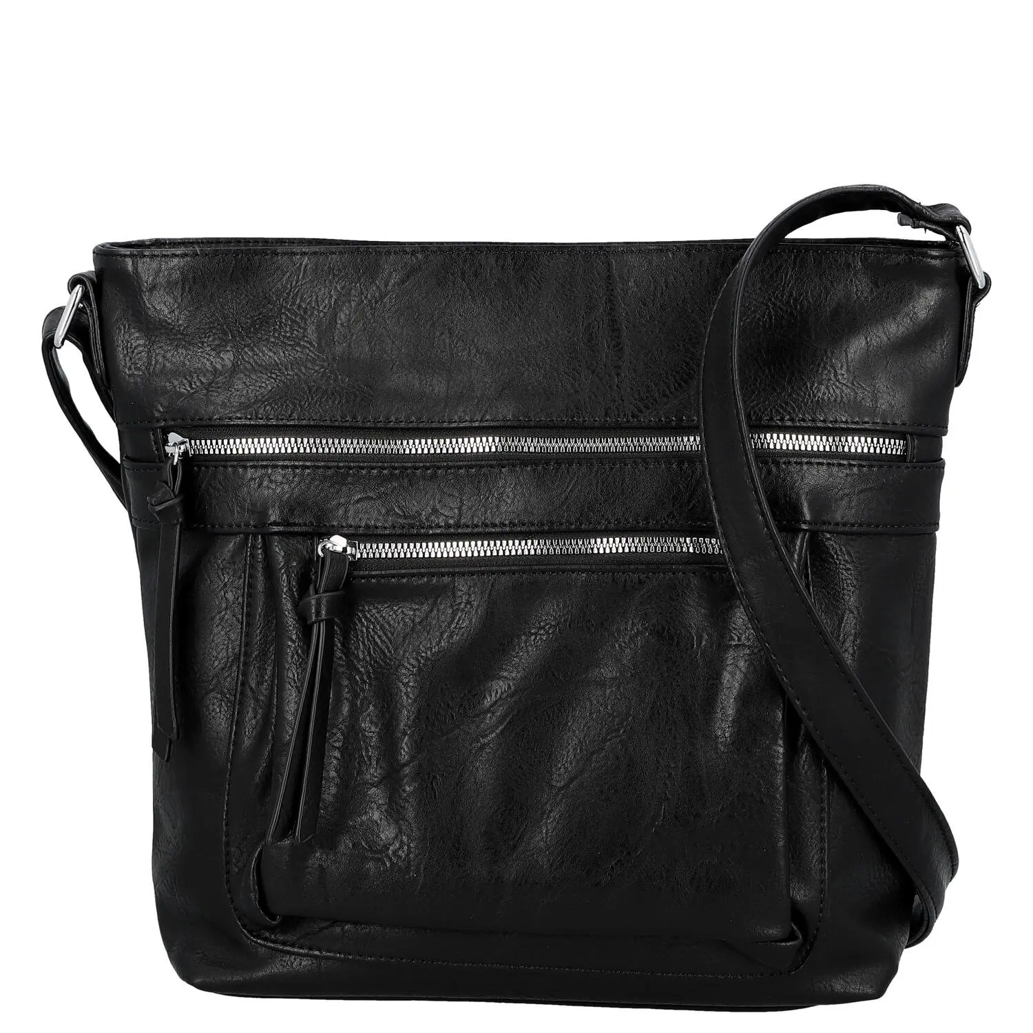 Trendy dámská koženková crossbody kabelka Zeta