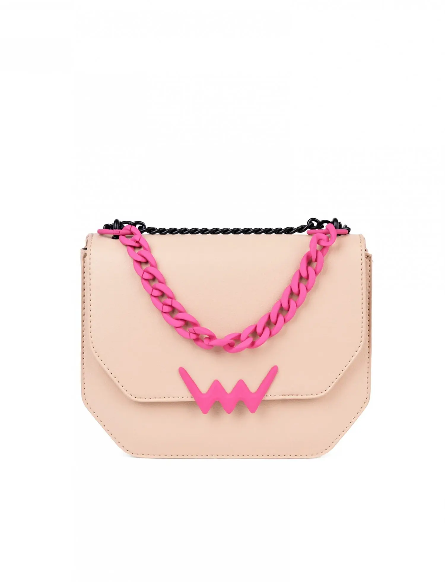 Dámská koženková crossbody VUCH Zowie, růžová