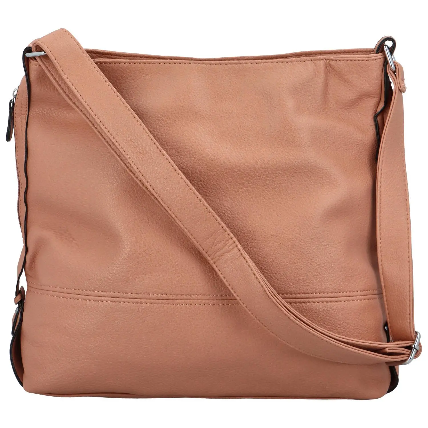 Stylová dámská crossbody kabelka Marisa, růžová