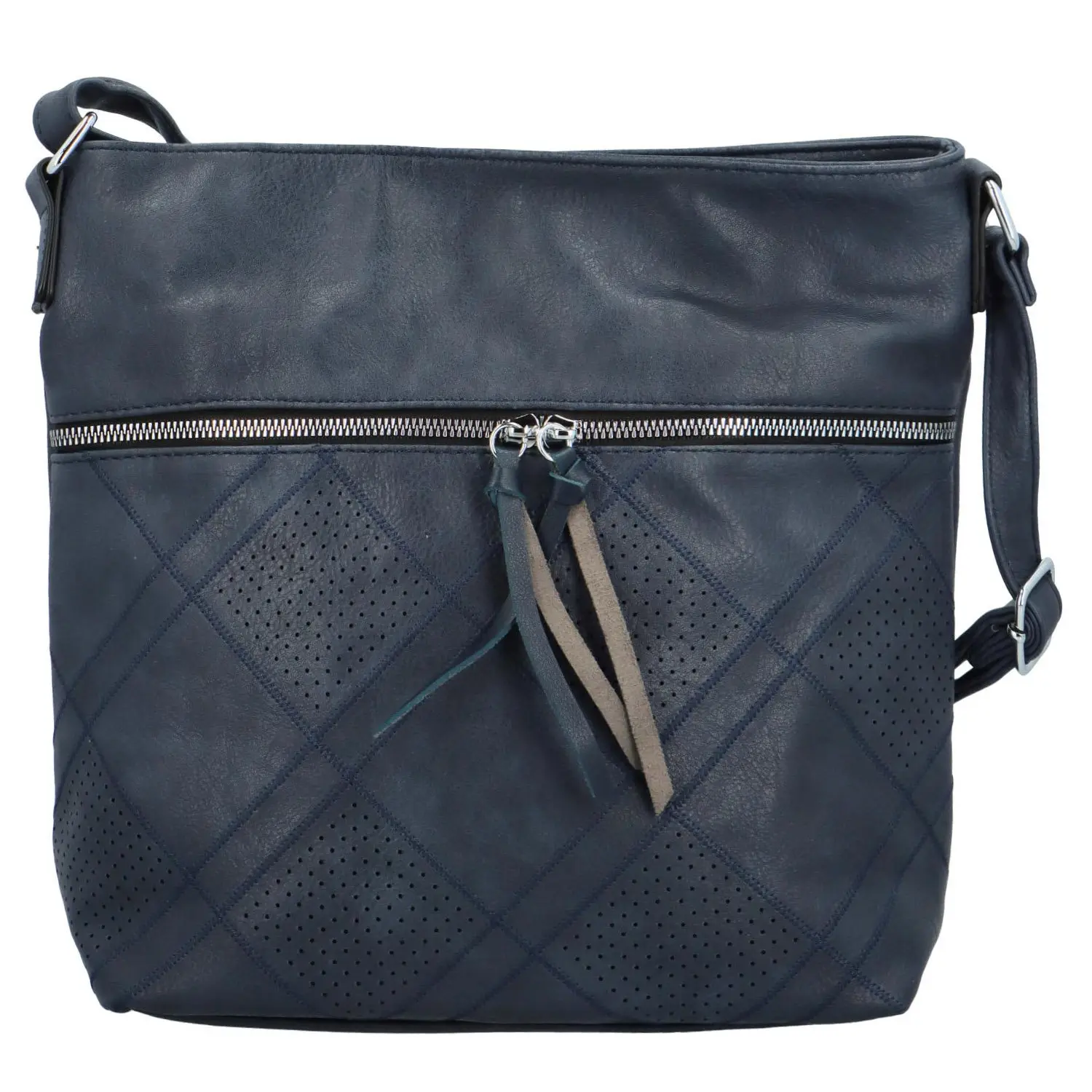 Trendy dámská koženková crossbody kabelka Felisia
