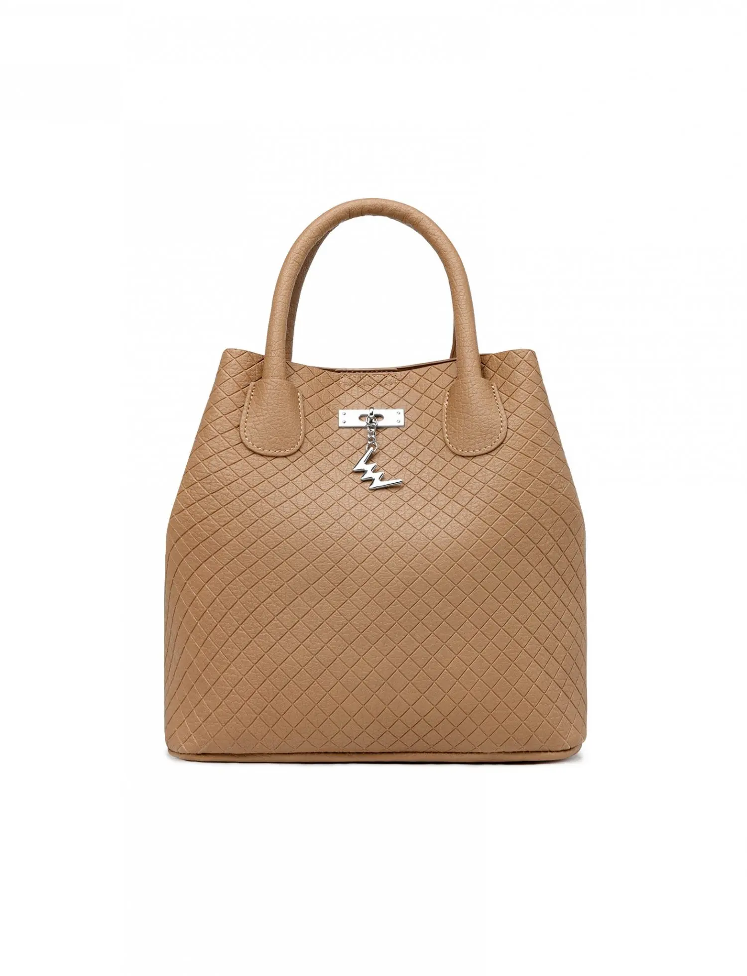 Trendy dámská kabelka do ruky VUCH Gabi Diamond Beige, béžová