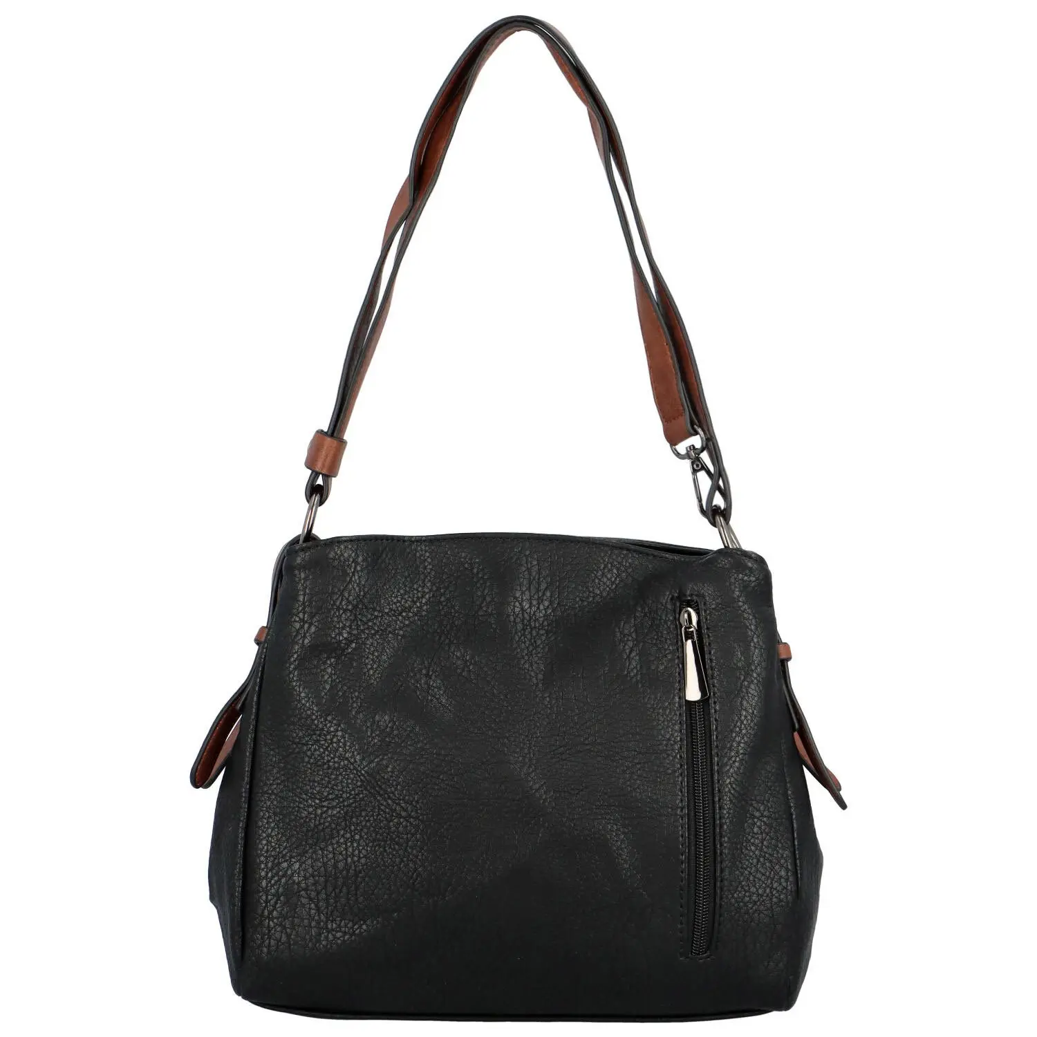 Stylová dámská crossbody kabelka Justin,  černá