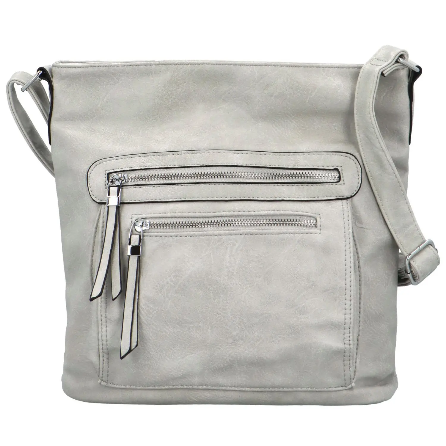 Stylová dámská koženková crossbody kabelka Harwen