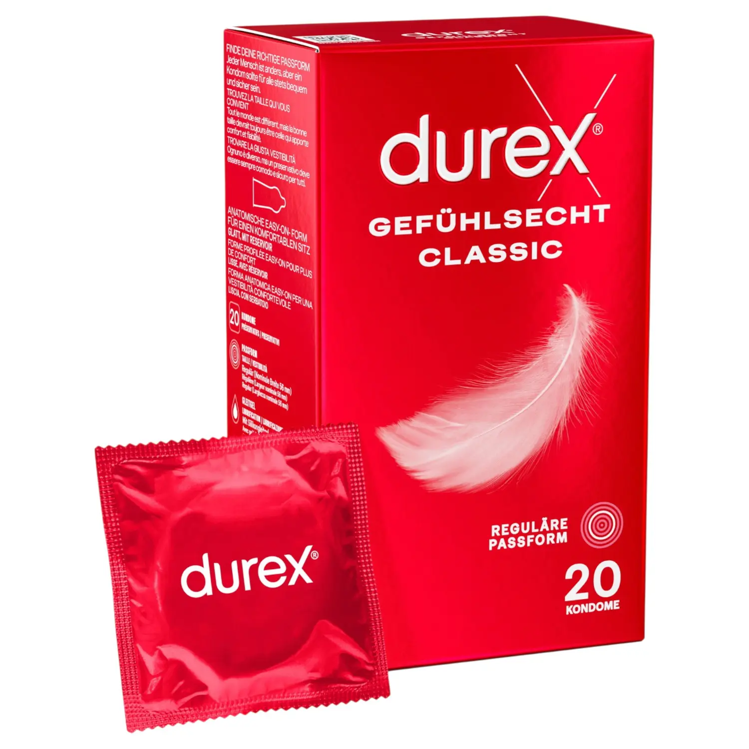 Durex - extra tenký kondom (20 ks)