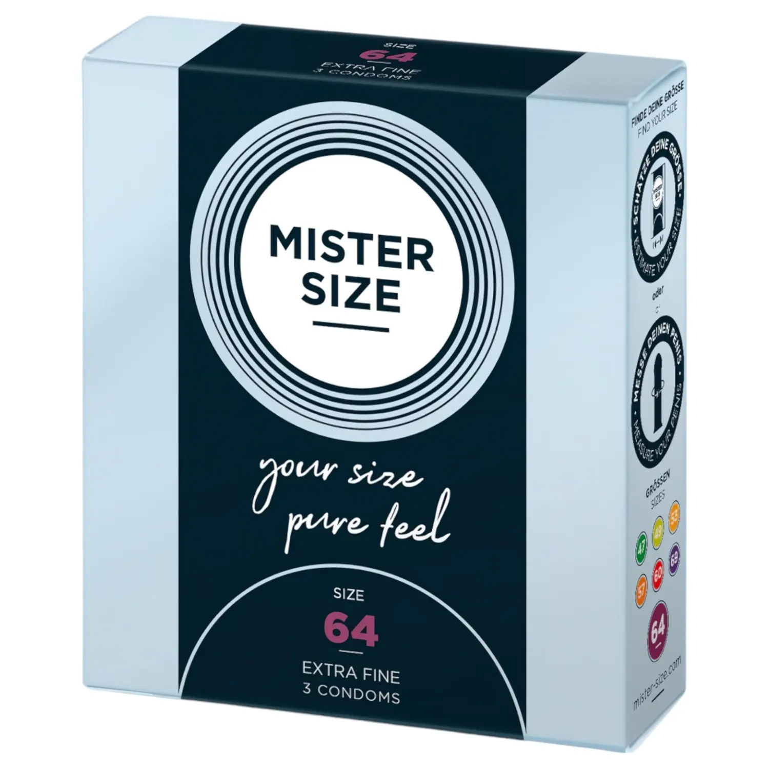 Mister Size Thin 64mm 3ks
