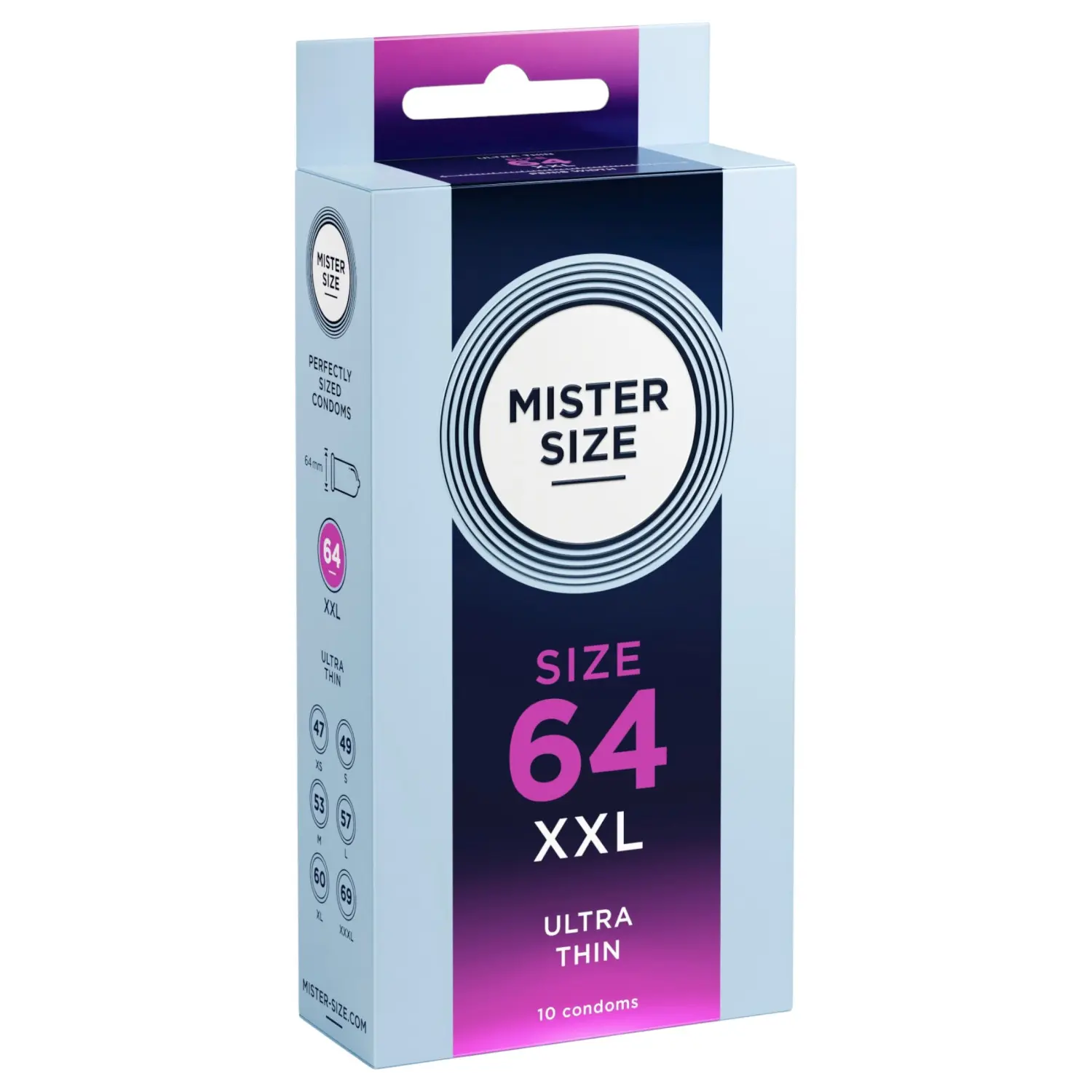 Mister Size thin 64mm 10ks