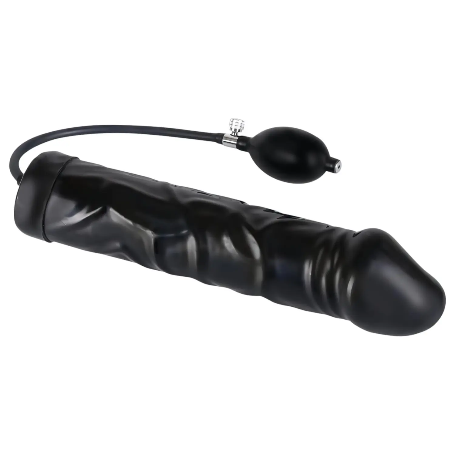 You2Toys - anální nafukovací kolík - velký latex černý
