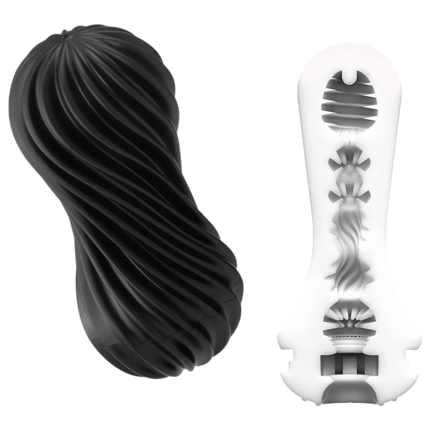 TENGA Flex - masturbátor - černý