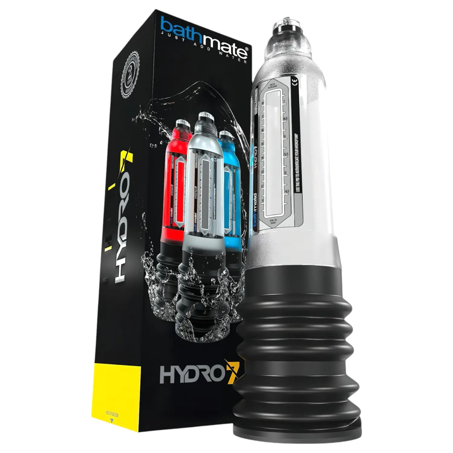 Bathmate Hydro7 - hydropumpa (průhledná)