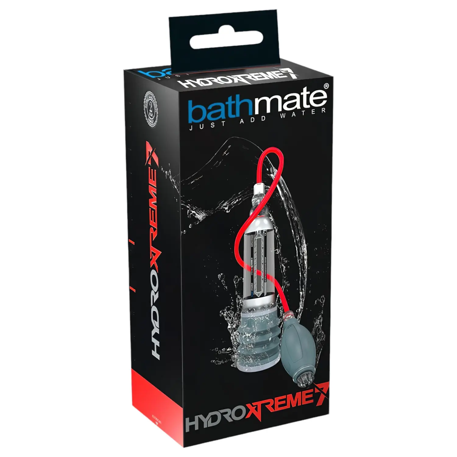 Bathmate Xtreme Hydromax 7 - sada hydropumpy (průhledná)