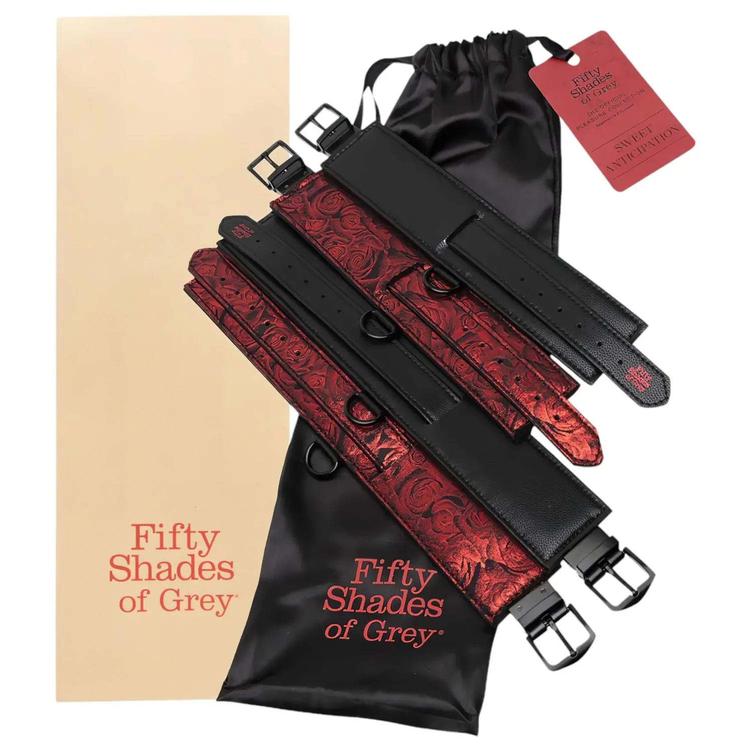 Fifty Shades of Grey Sweet Anticipation Under Mattress Restraint Set