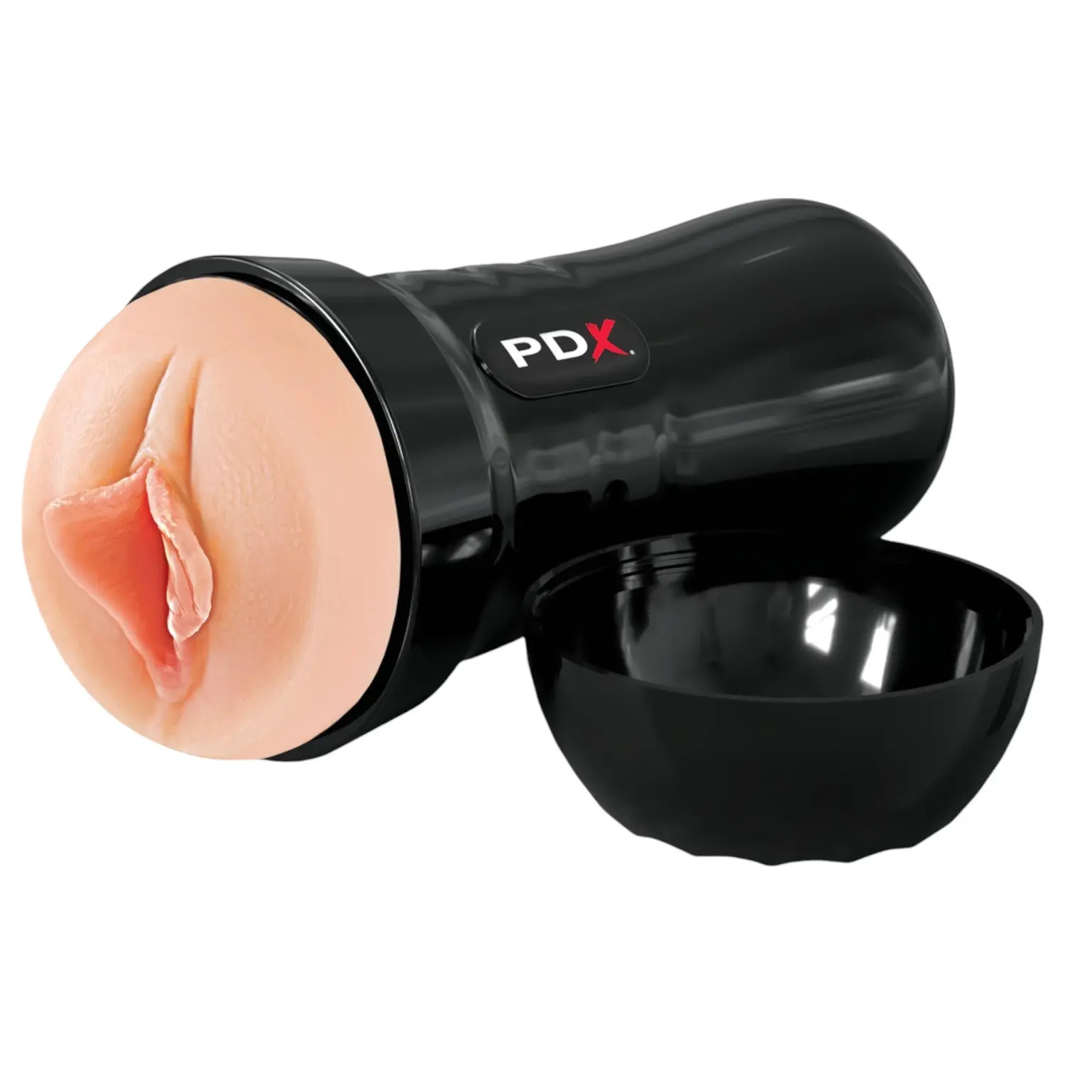 PDX - Wet Pussies Super Luscious Lips - realistická umělá vagína (tělová barva)