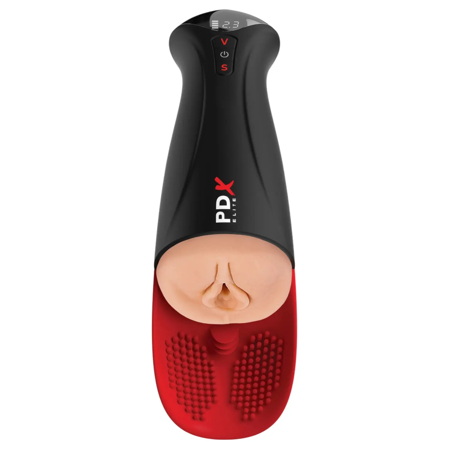 PDX Elite Fuck-O-Matic Pro XL automatický sací masturbátor - černý