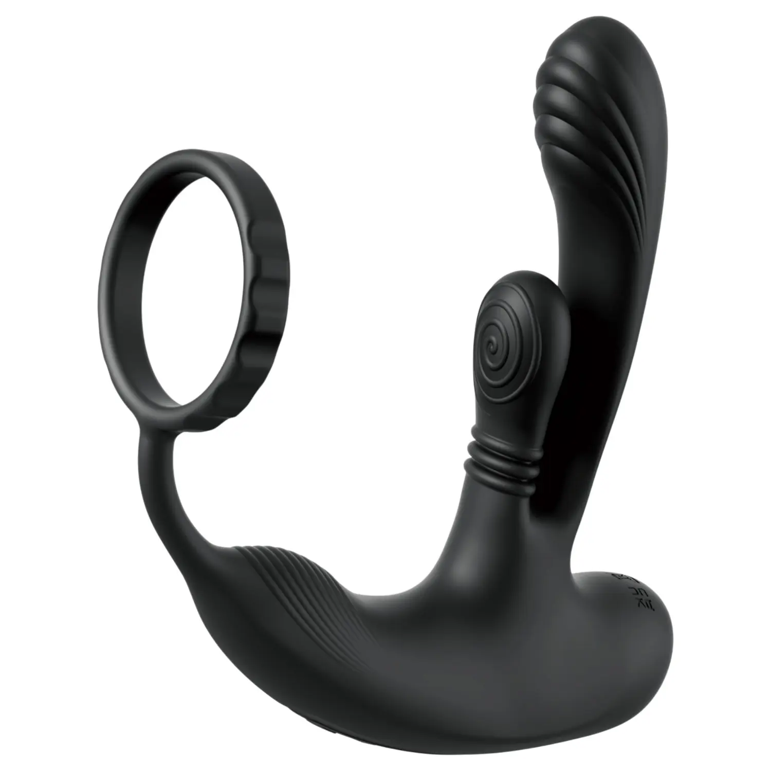Anal Fantasy Ass-Gasm IntiMotion - anální a prostatický vibrátor (černý)