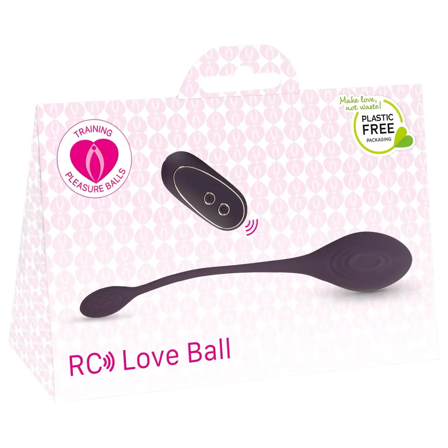 You2Toys RC Love Ball - nositelné akumulátorové, rádiové vibrační vajíčko (fialové)