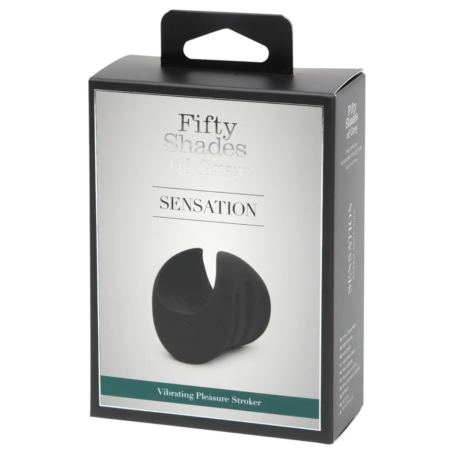 Fifty Shades of Grey - Sensation - masturbátor na penis - vibrační - černý