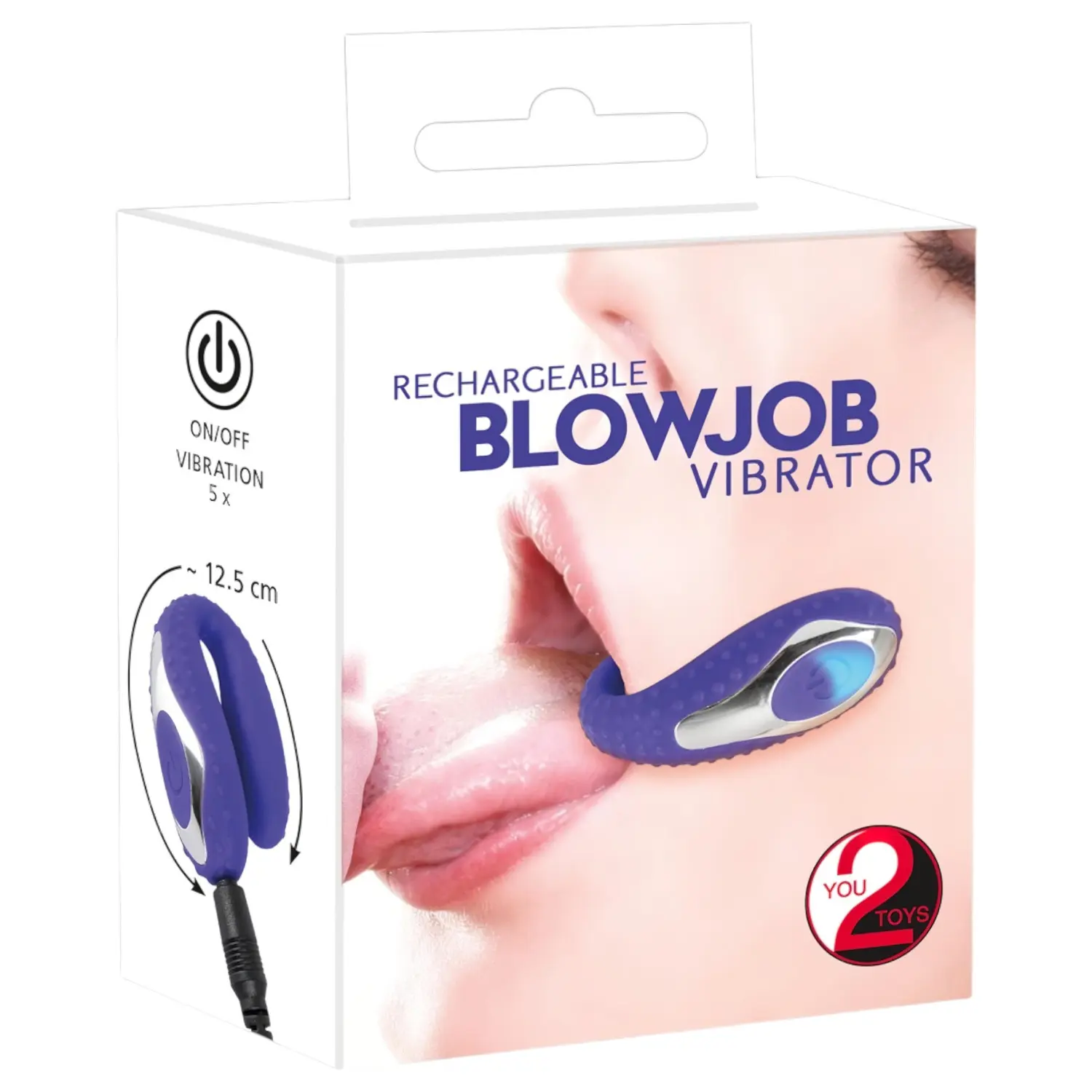 You2Toys Blow Job Vibe vibrátor do úst fialový