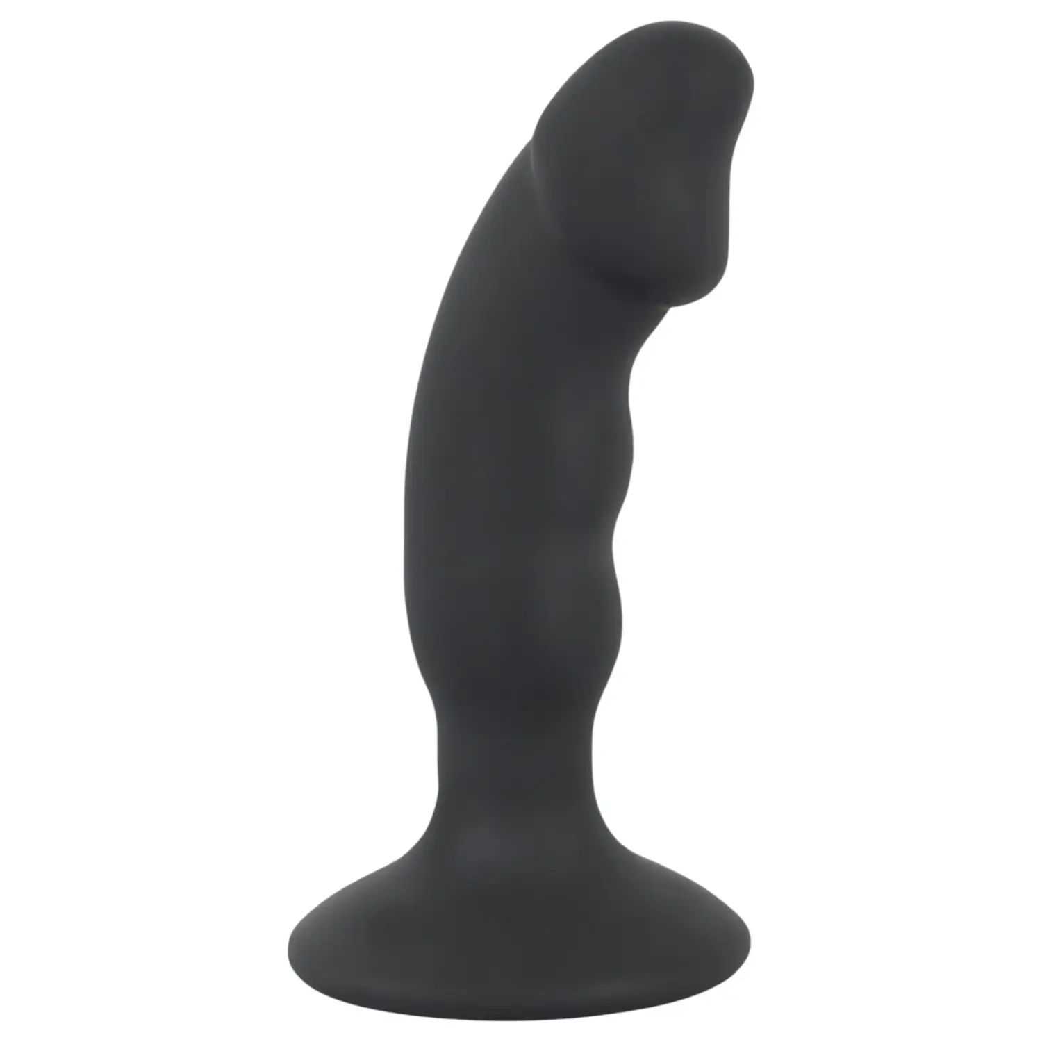 Black Velvets - anální vibrátor s penisem - dobíjecí - černý
