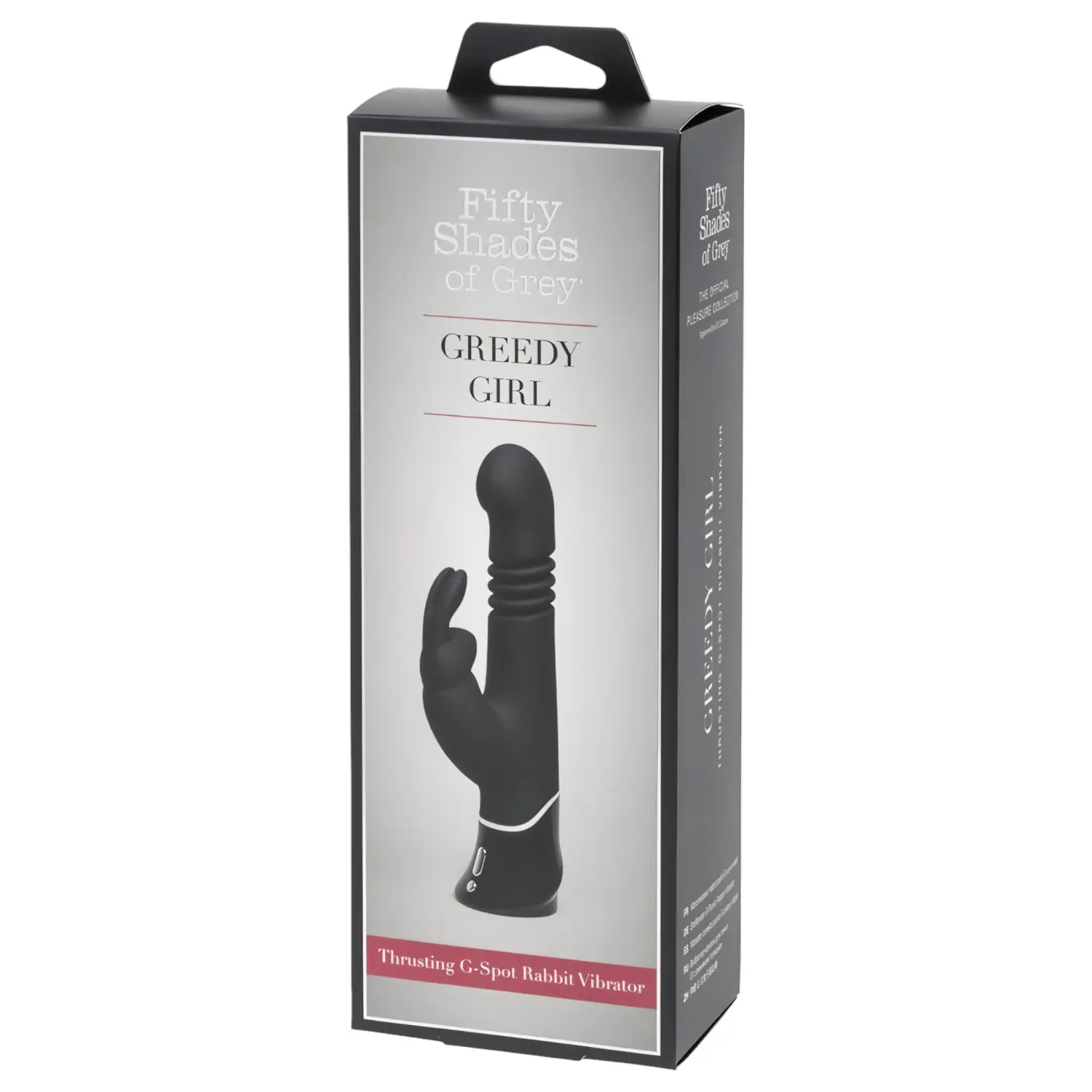 Fifty Shades of Grey - vibrátor s přirážením - černý