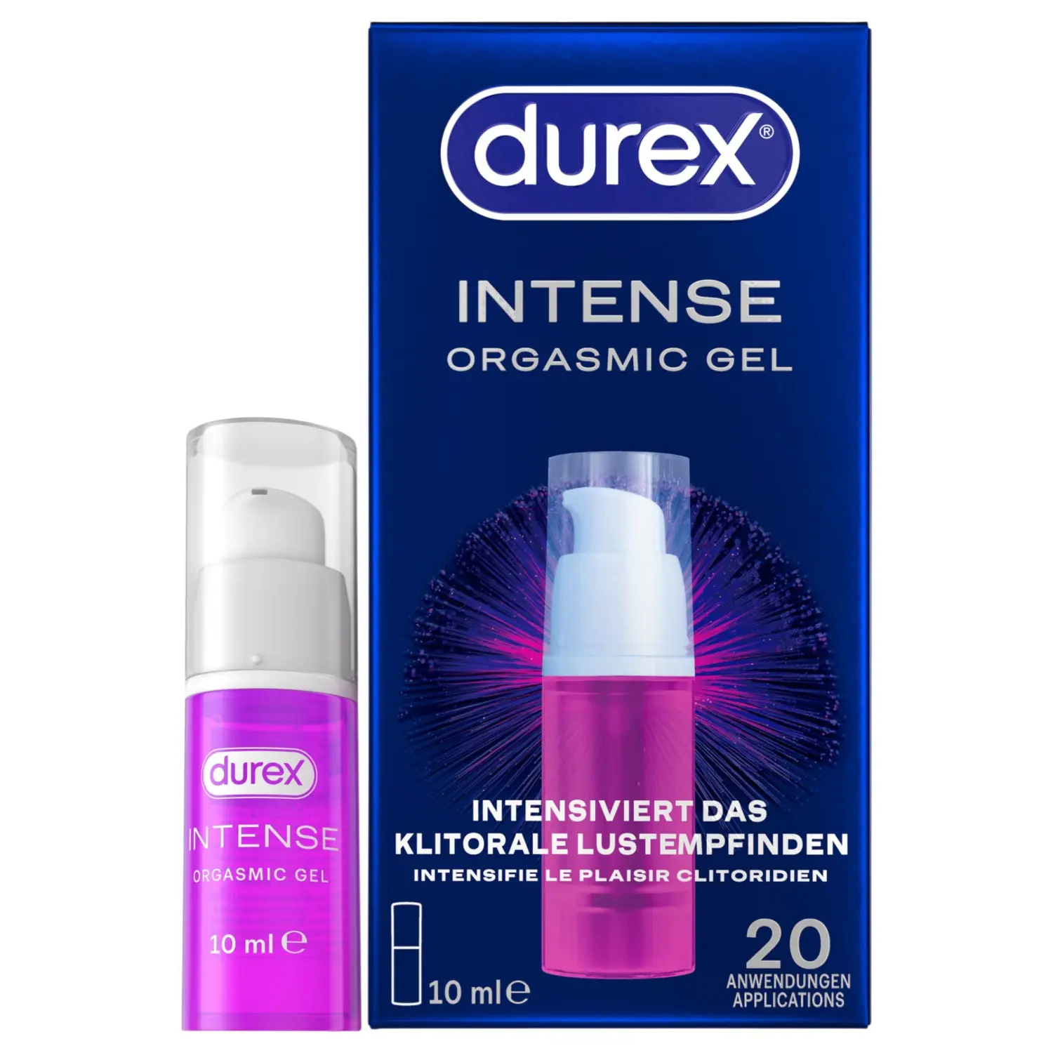 Durex Intense Orgasmic - stimulační gel na klitoris (10 ml)