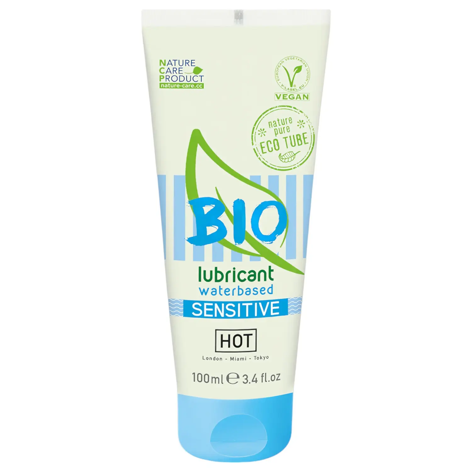 HOT Bio Sensitive - veganský lubrikační gel na vodní bázi (100 ml)