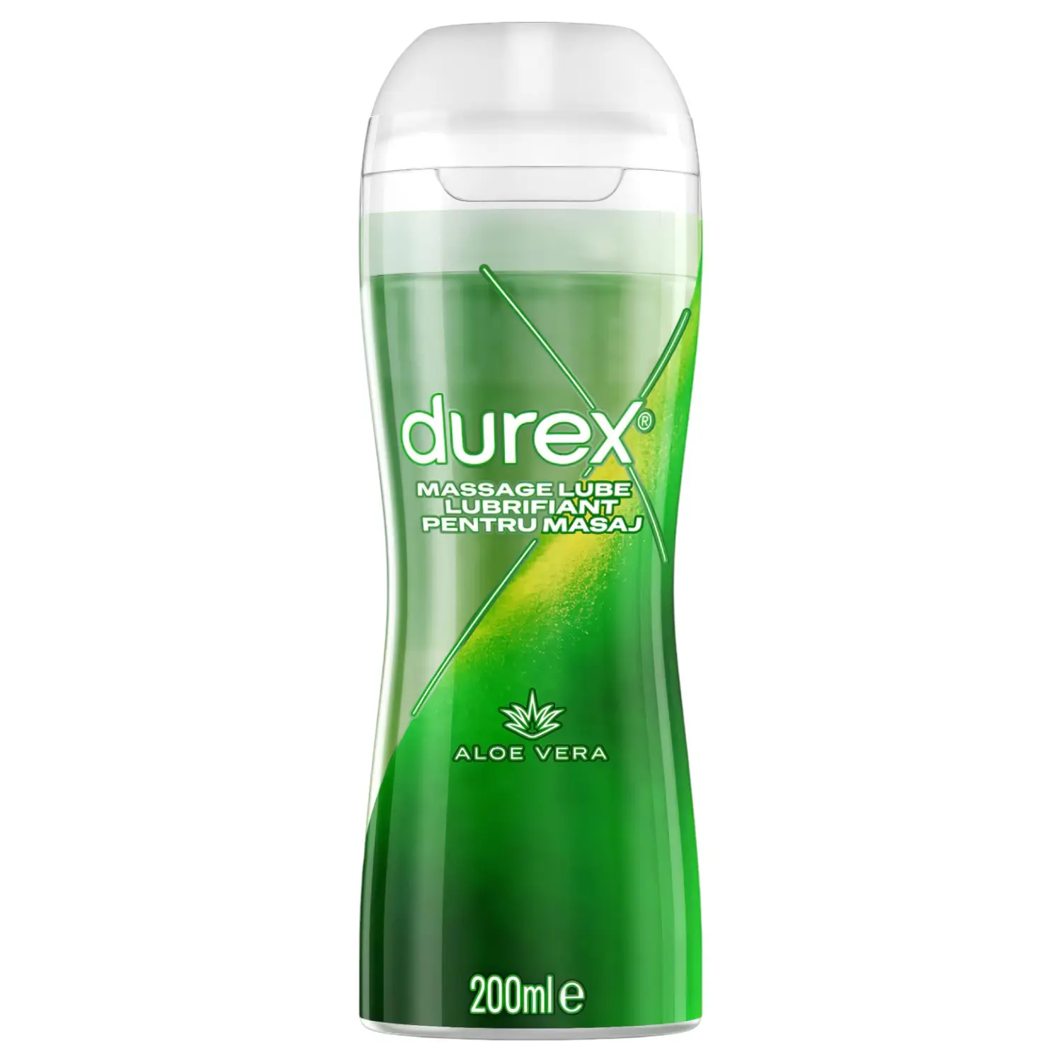 Durex 2v1 masážní olej - Aloe Vera (200 ml)