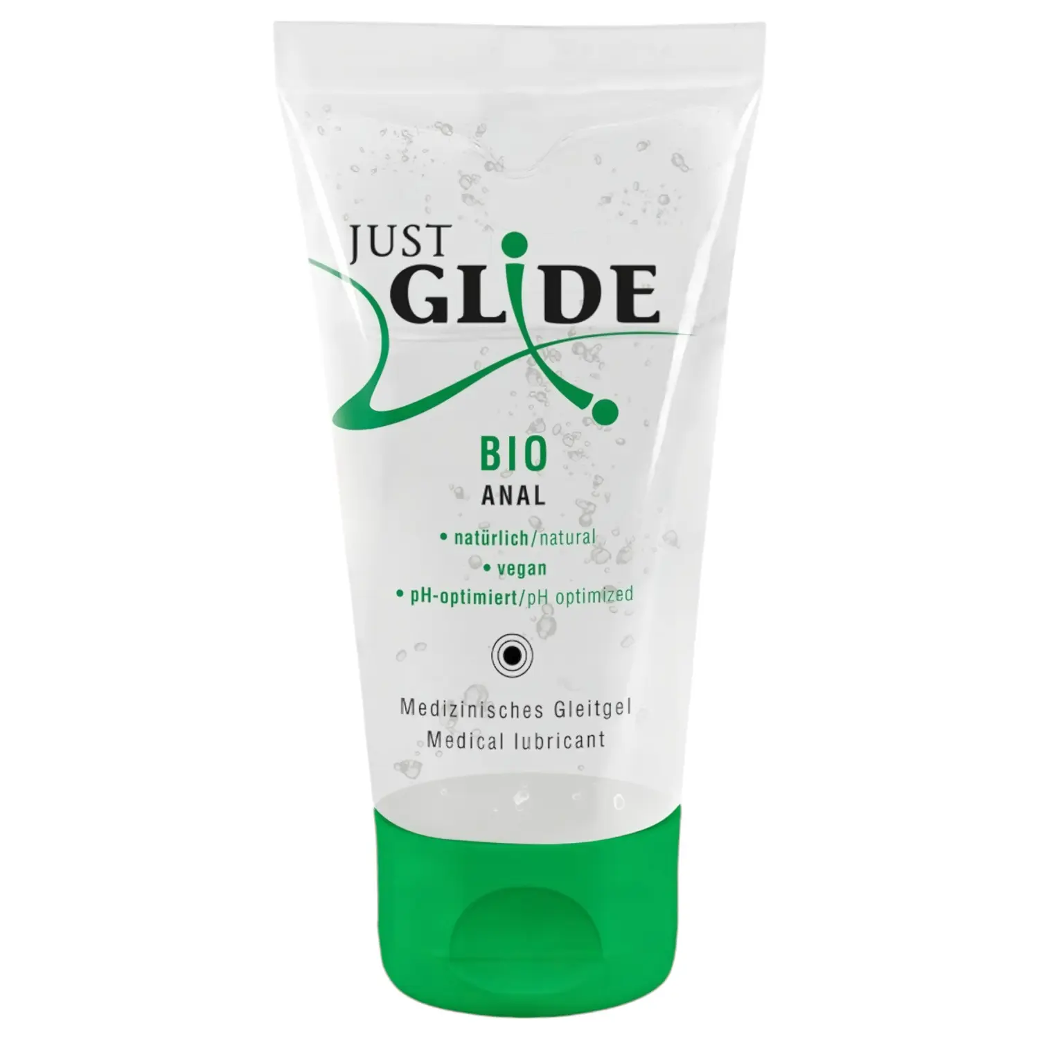 Just Glide - anální gel - veganský, na vodní bázi - 50 ml