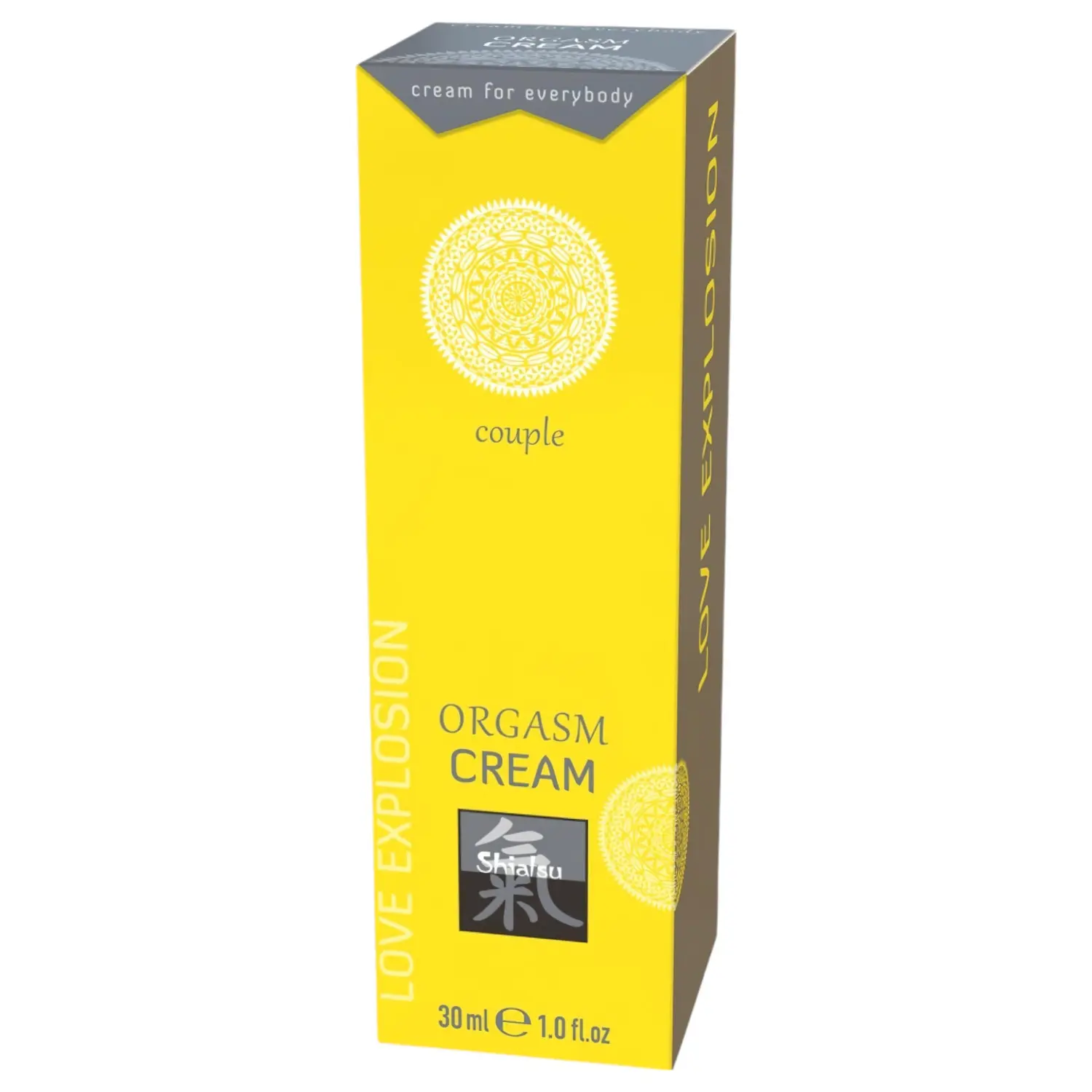 HOT - Shiatsu Orgasm - unisex brnivý intimní krém (30 ml)