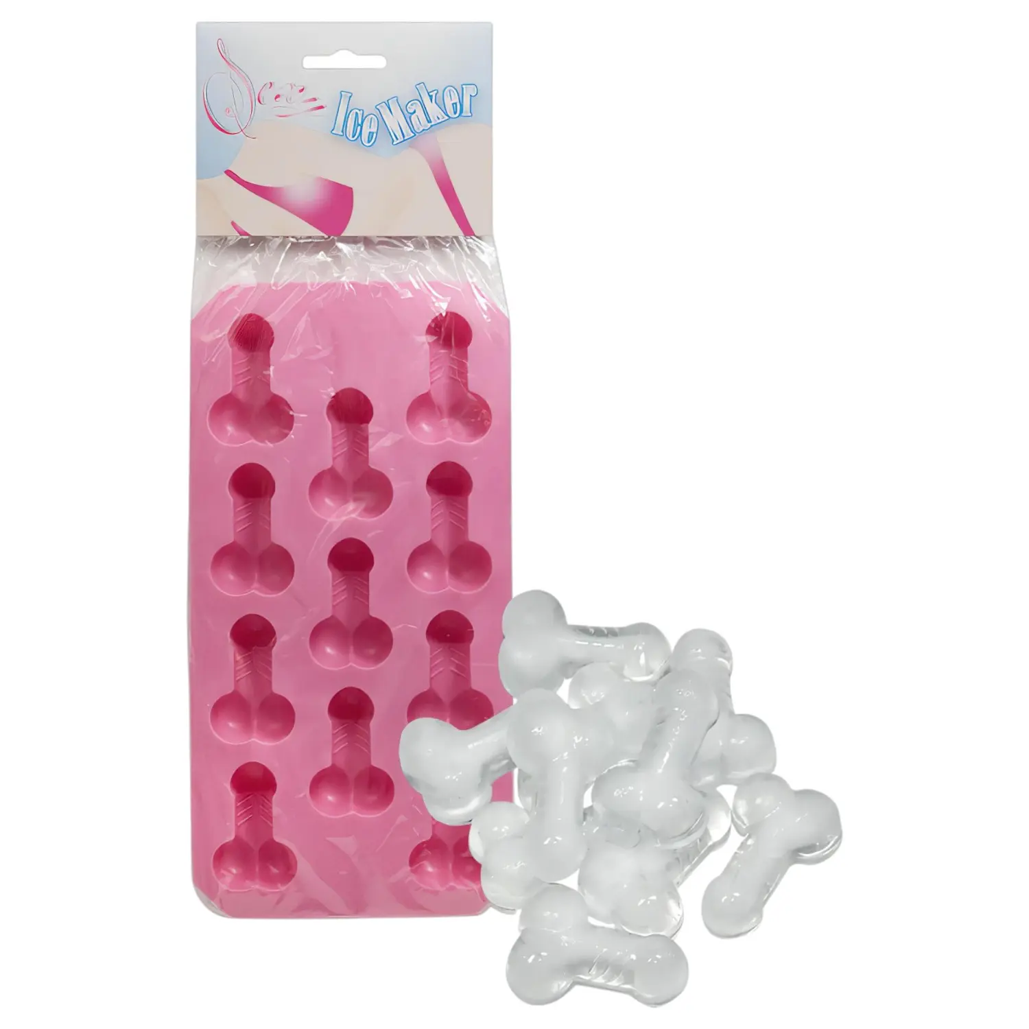 Sexy Ice Maker forma na led - penis