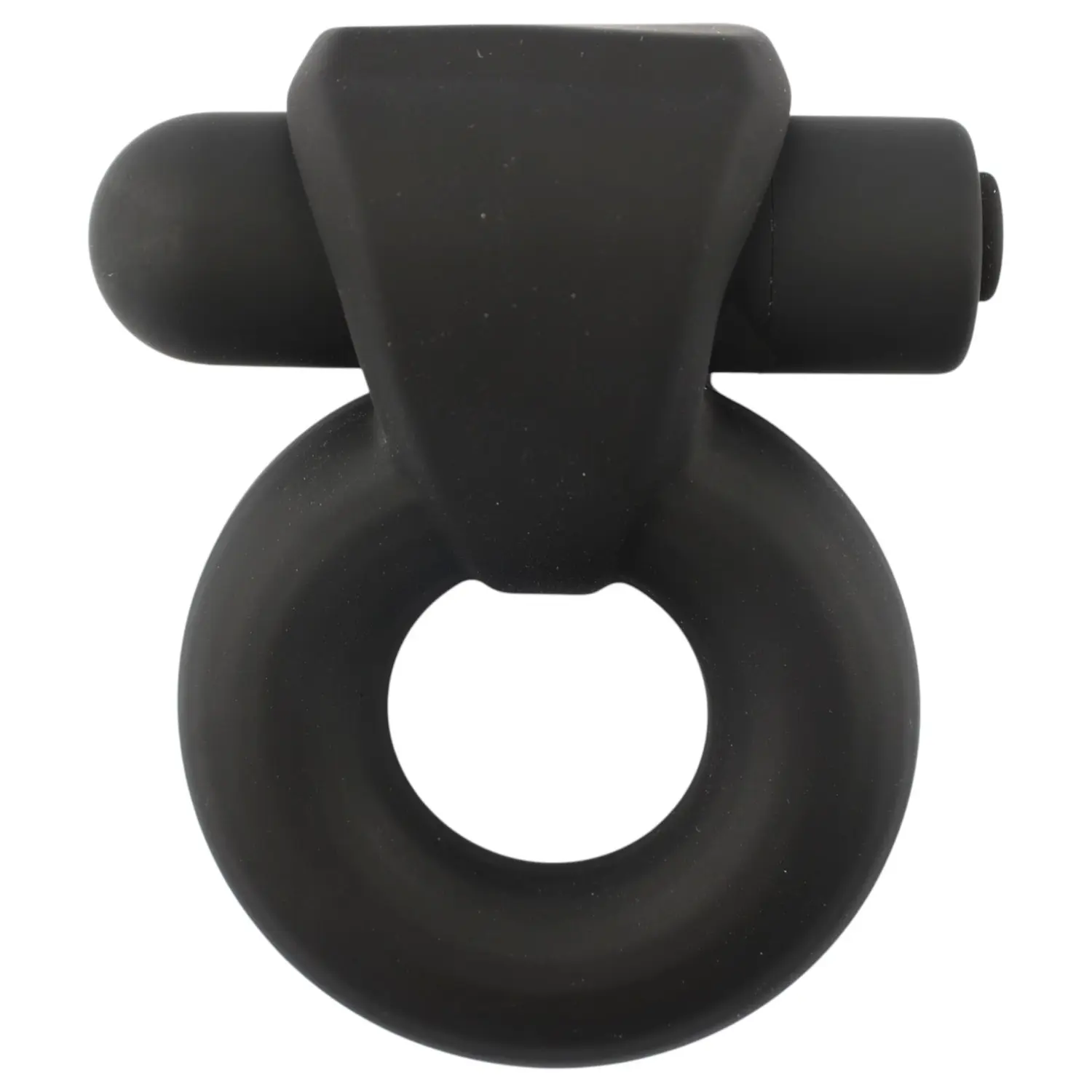 Pulselock Vantr - dobíjecí vibrační penisový kroužek (černý) - 25 mm.