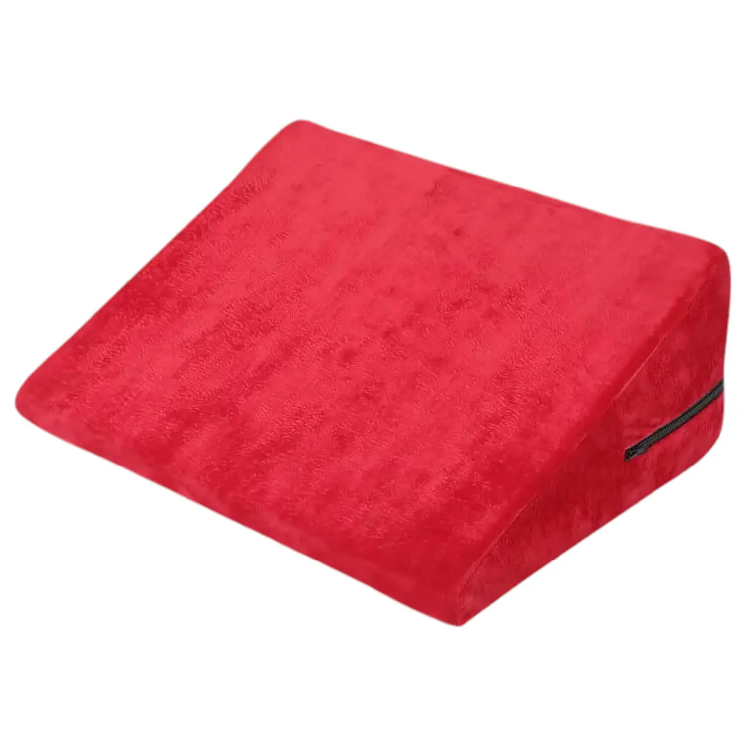Desirel Magic Pillow - klínový sex polštář - malý (červený)