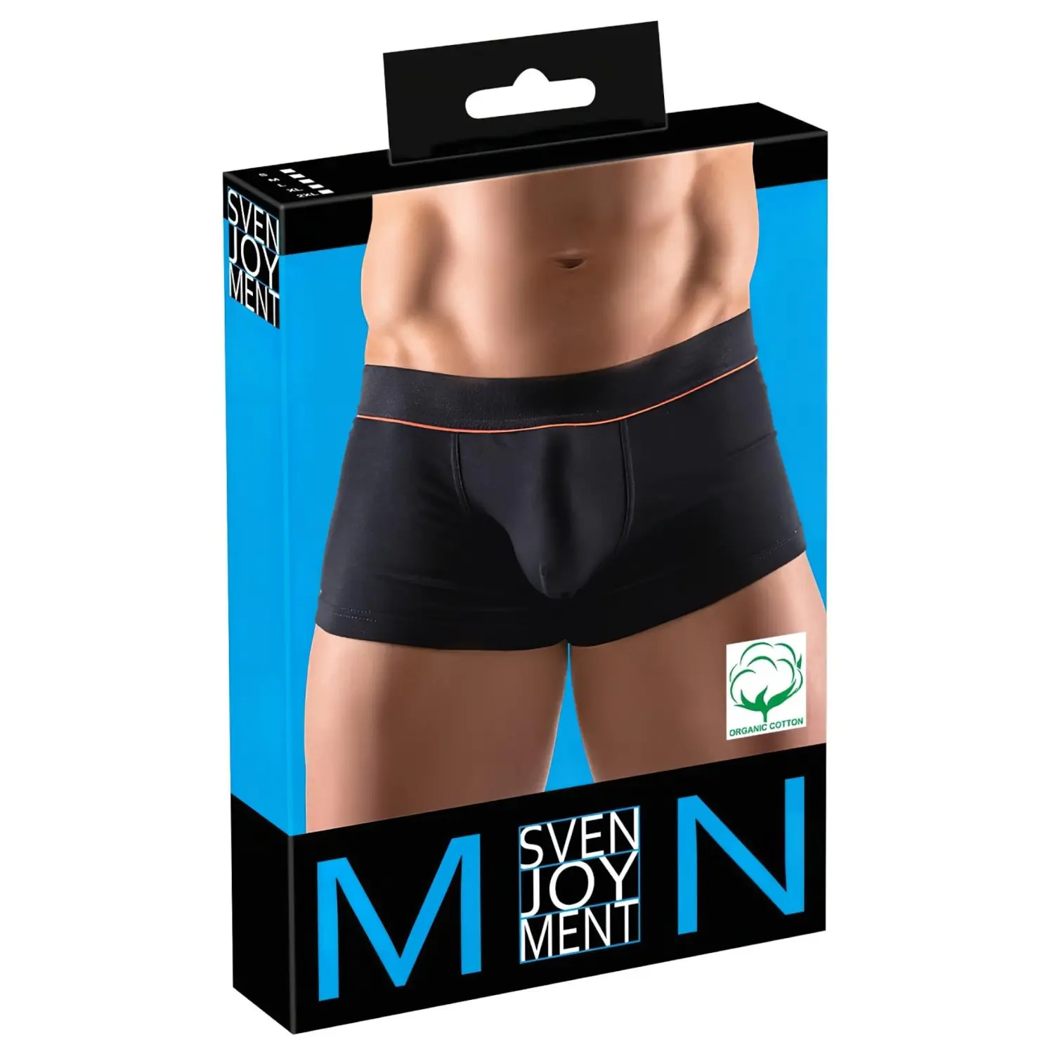 Svenjoyment - eko-bavlněné komfortní boxerky (černé)