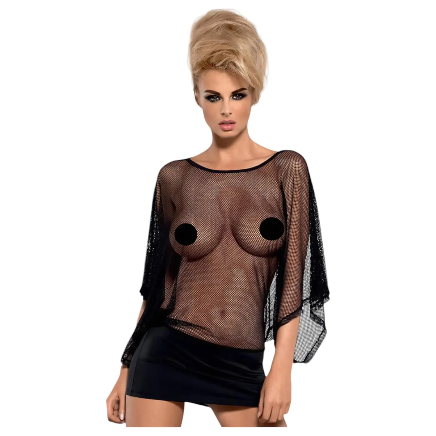 Punker Dress šaty černé