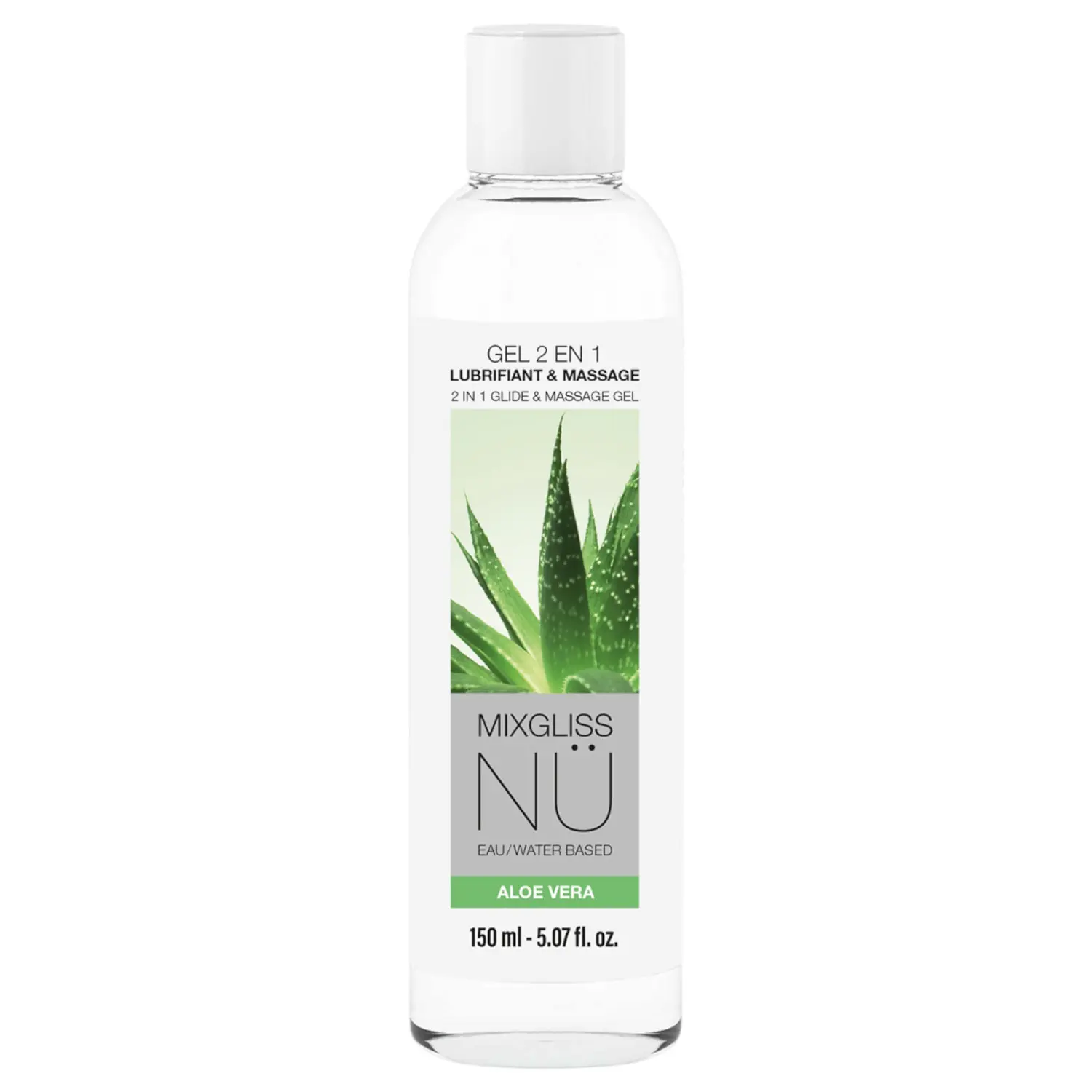 Mixgliss Nu Aloe Vera - nuru masážní gel a lubrikant (150 ml)