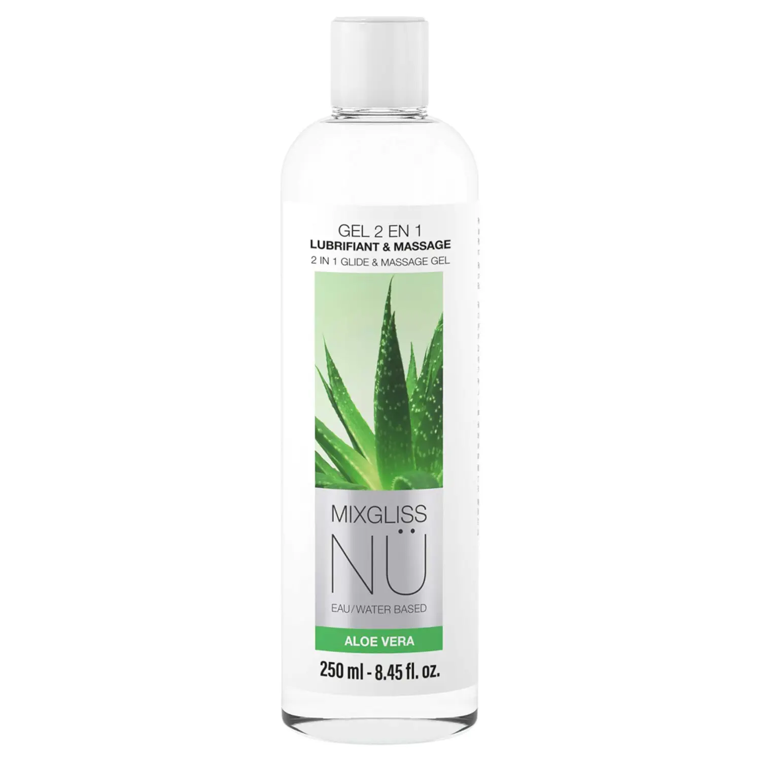 Mixgliss Nu Aloe Vera - nuru masážní gel a lubrikant (250 ml)