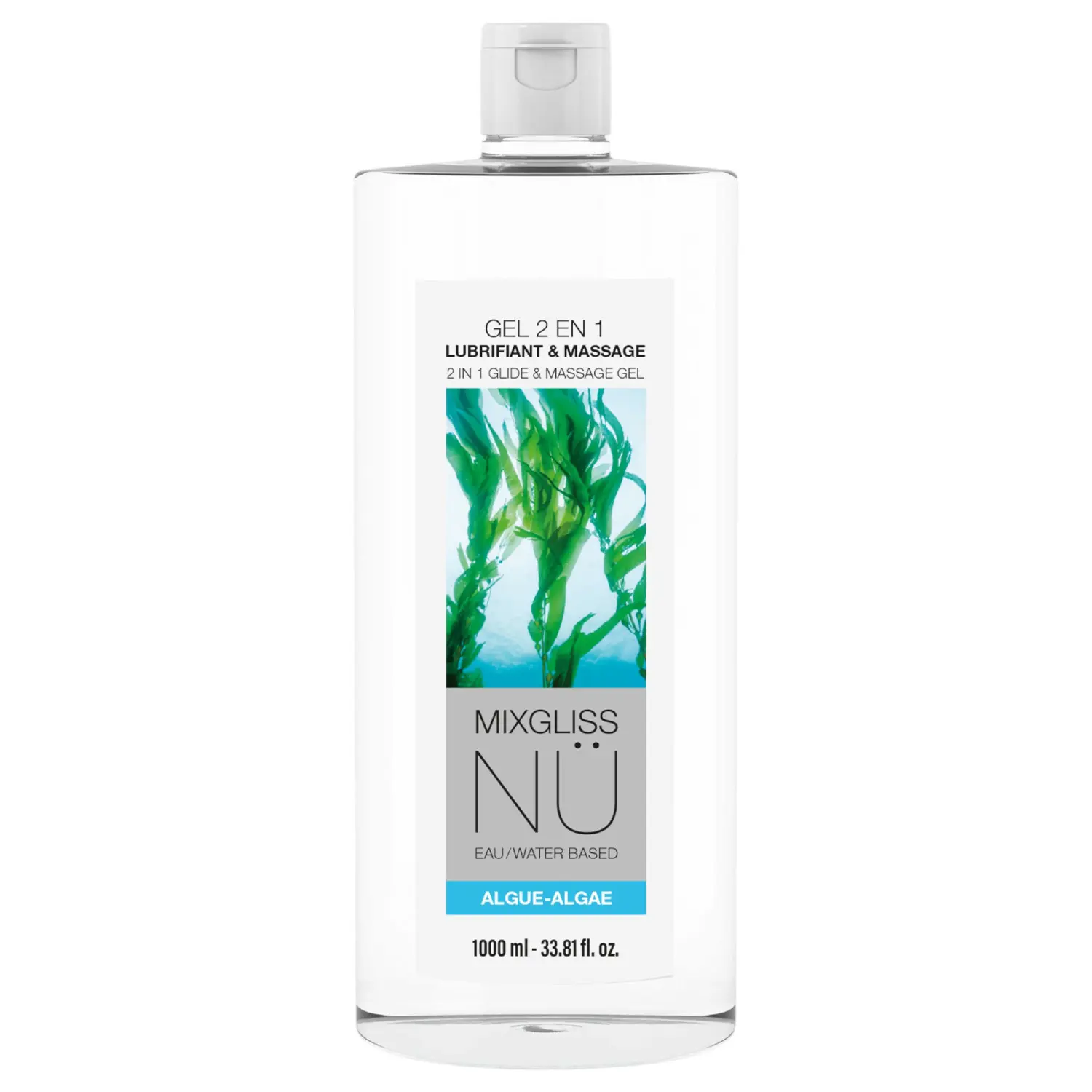 Mixgliss Nu Algue - nuru masážní gel a lubrikant (1000 ml)