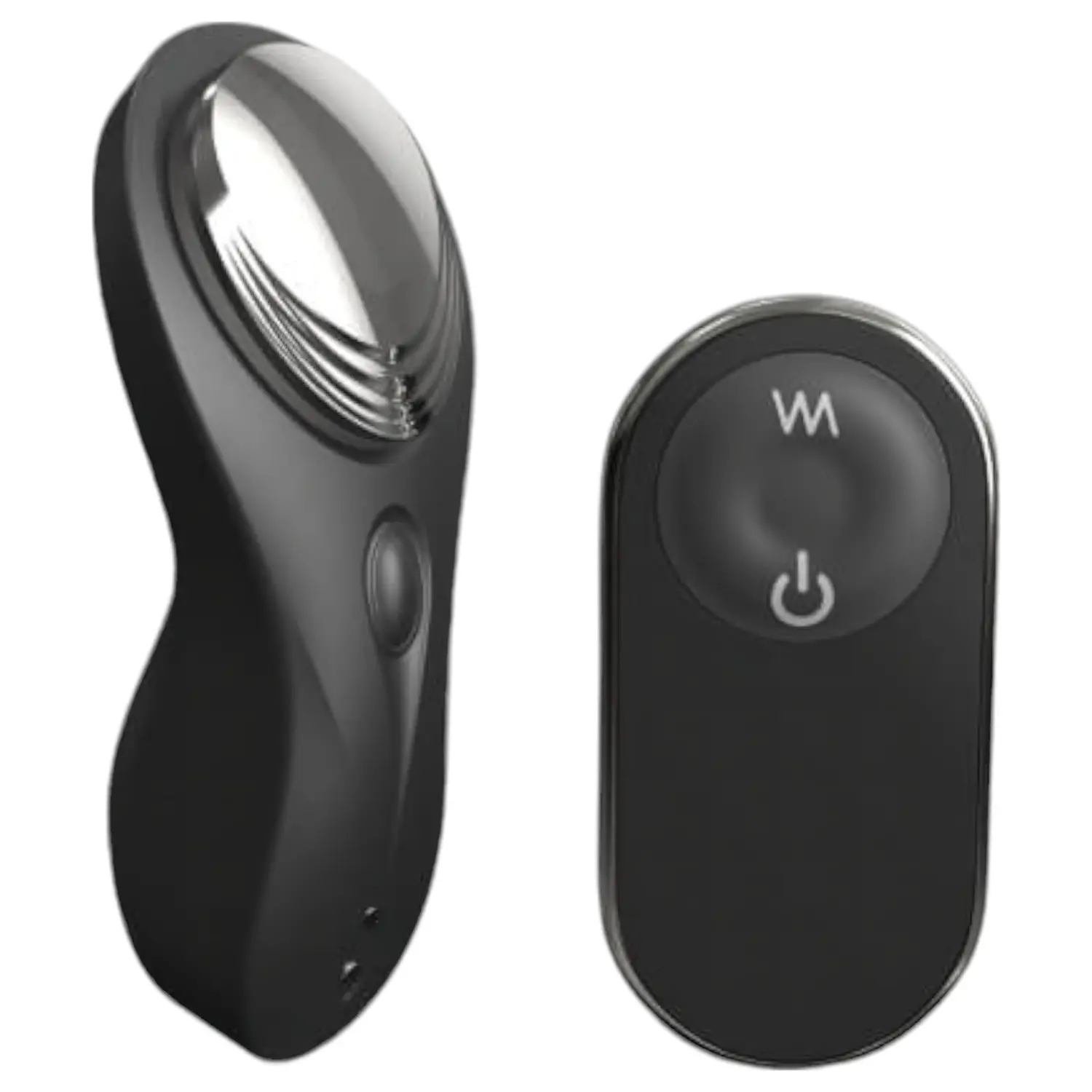 Dorcel Discreet Vibe + - bezdrátový nabíjecí stimulátor klitorisu (černý)