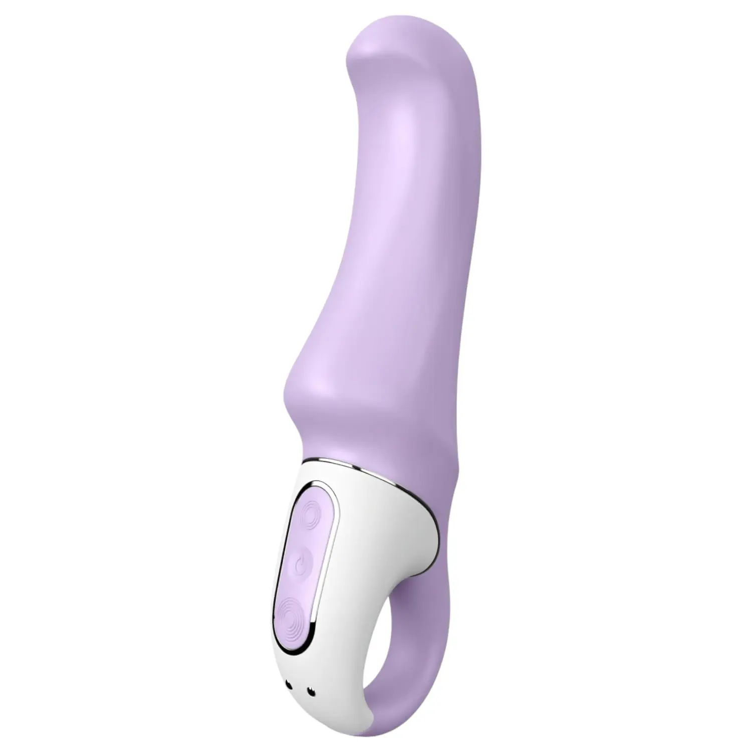 Satisfyer Charming Smile - vodotěsný, akumulátorový vibrátor na G‑bod (fialový)