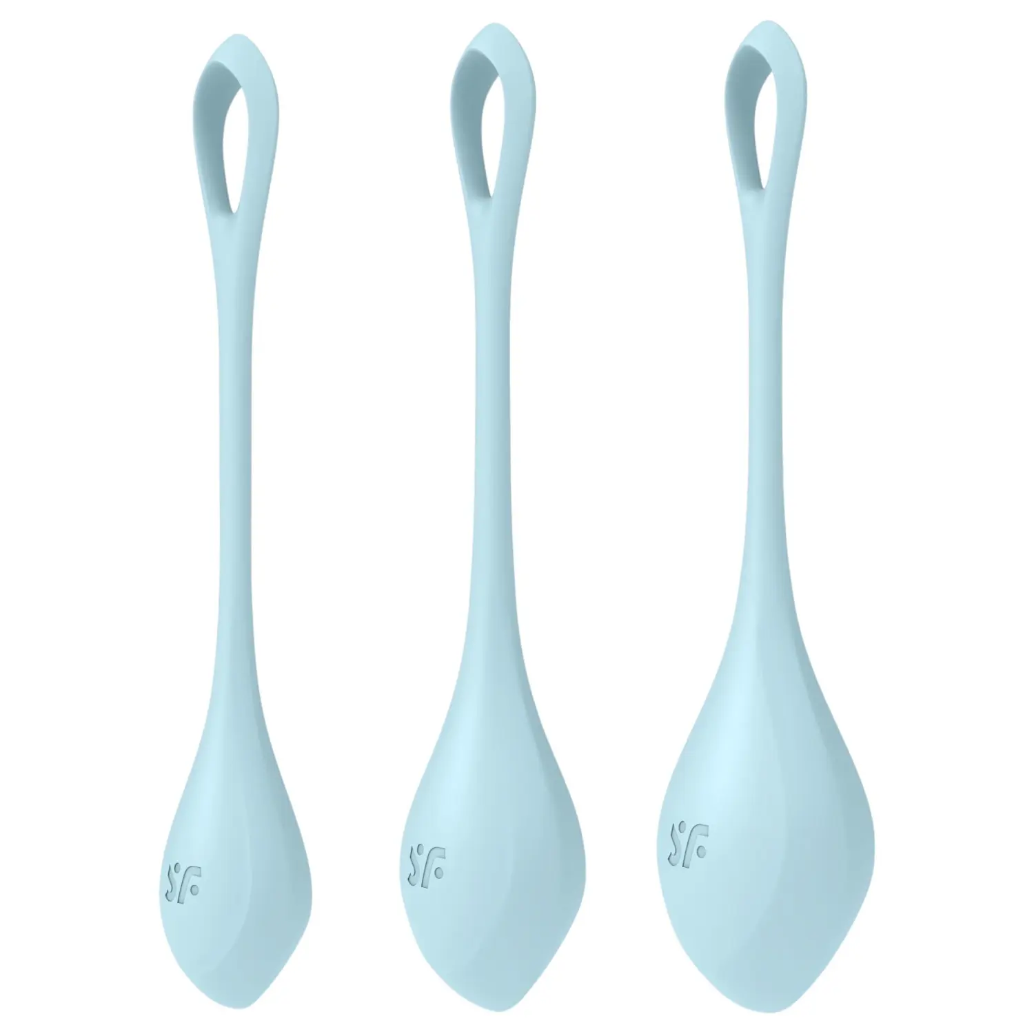 Satisfyer Yoni Power 2 vaginální kuličky modré 3 ks