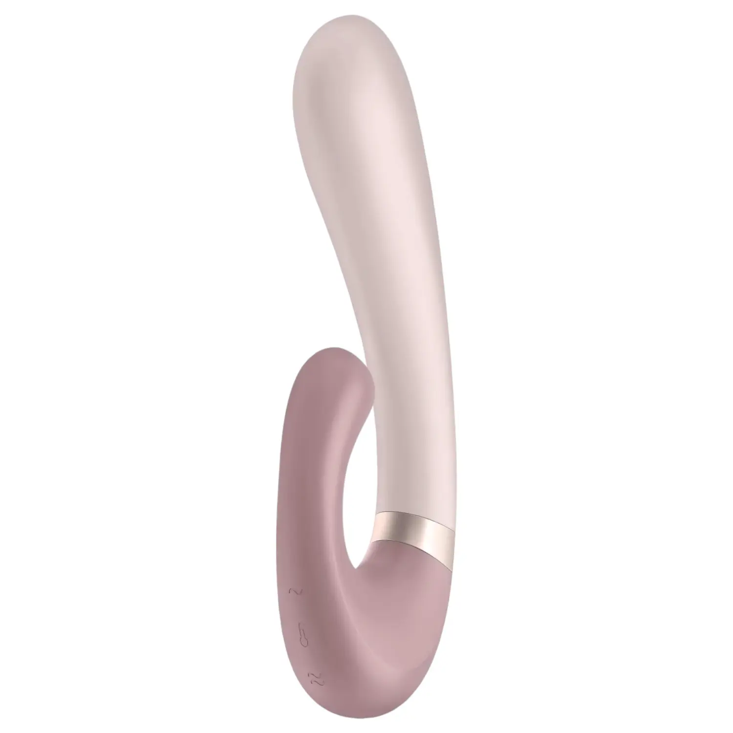 Satisfyer Heat Wave - vibrační ohřívací vibrátor ovládaný aplikací (béžový)