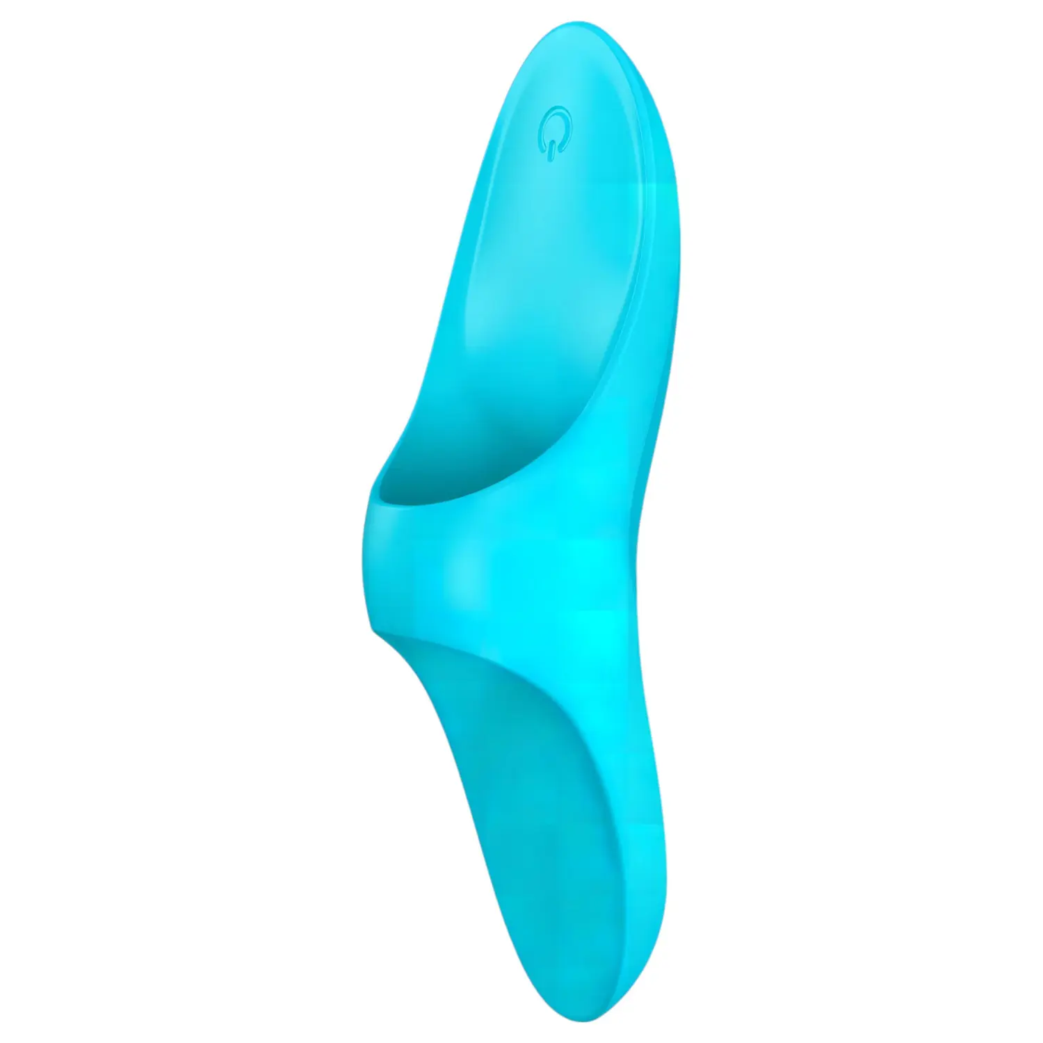 Satisfyer - dobíjecí vodotěsný prstový vibrátor - tyrkysový