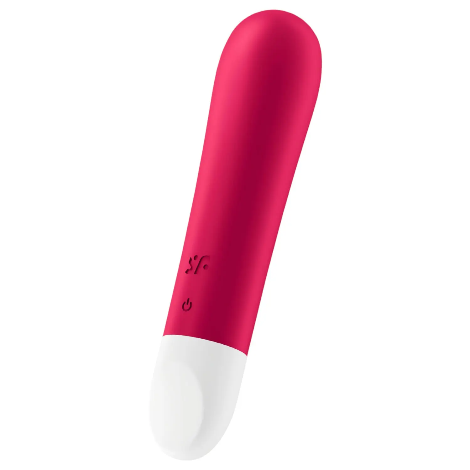 Satisfyer - mini vibrátor na klitoris - nabíjecí, vodotěsný, červený