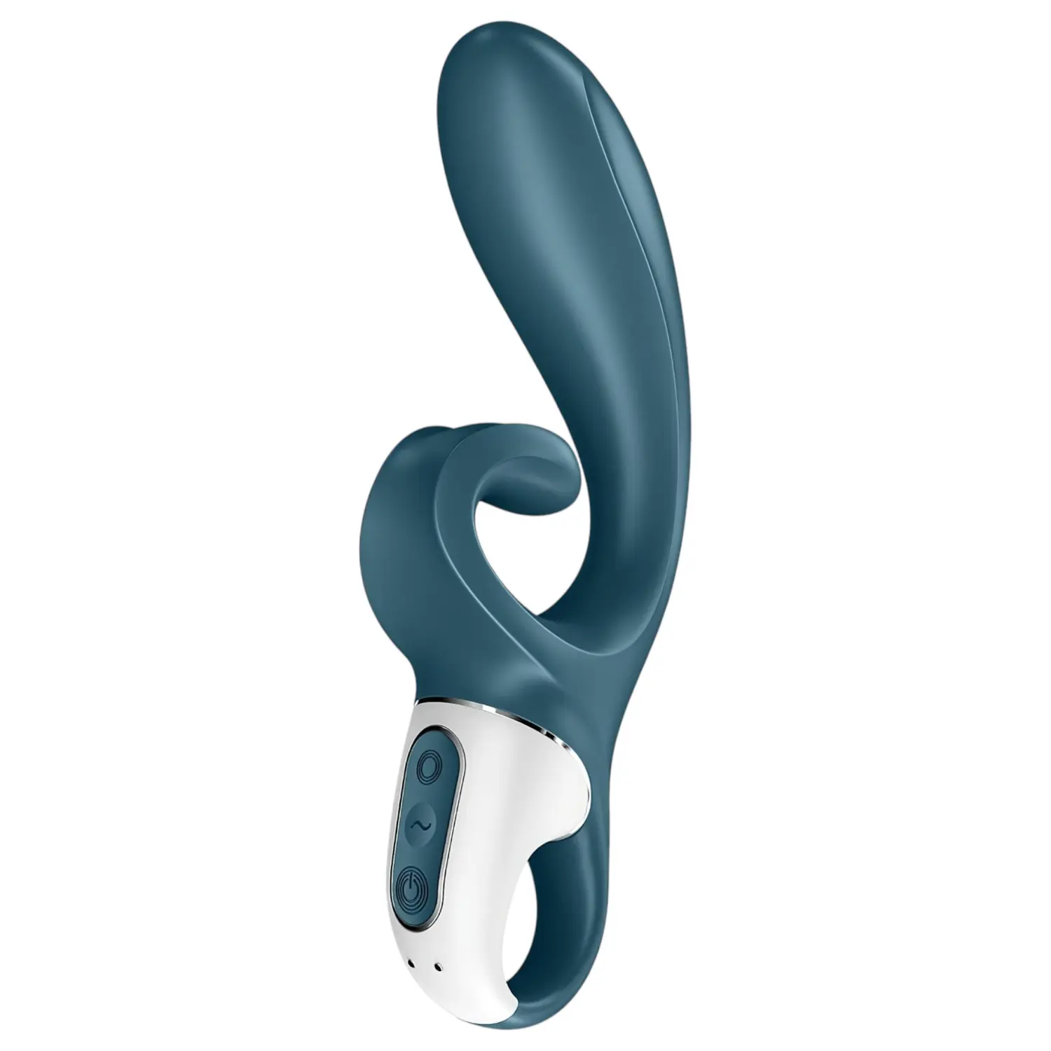 Vibrátor SATISFYER HUG ME petrolejový
