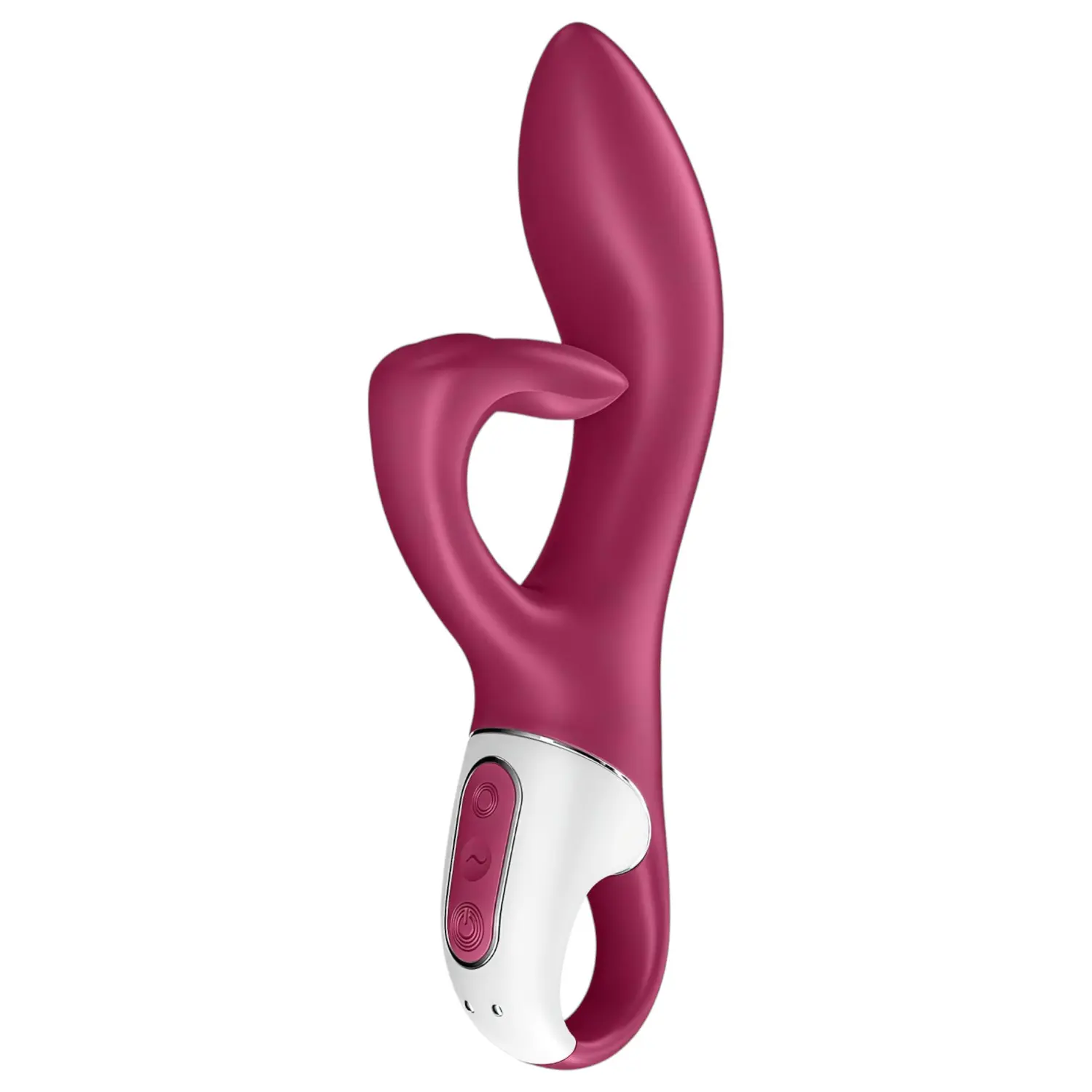 Satisfyer Embrace Me - akumulátorový vibrátor s ramenem na klitoris (červený)
