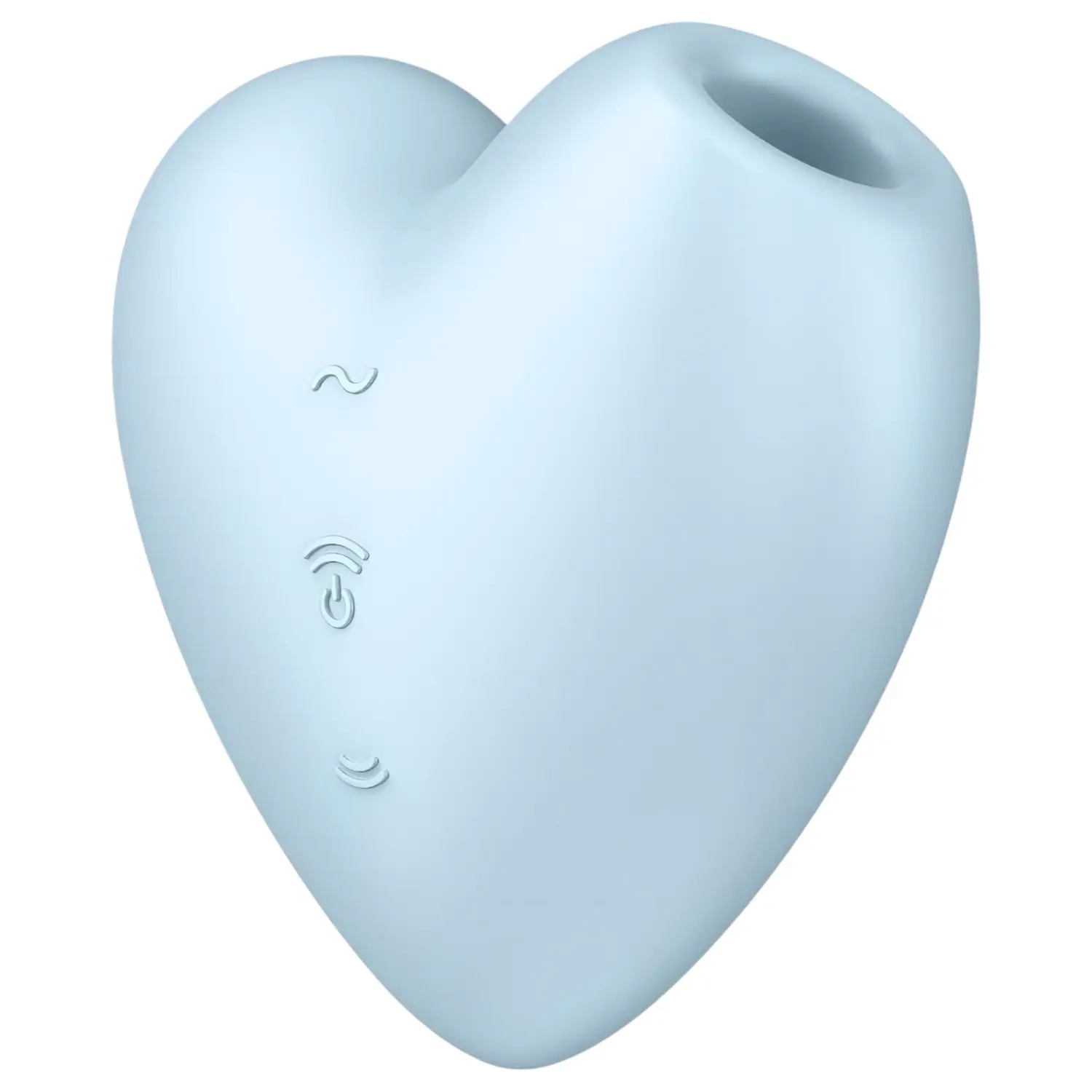 Satisfyer Cutie Heart - akumulátorový vzduchový stimulátor klitorisu (modrý)