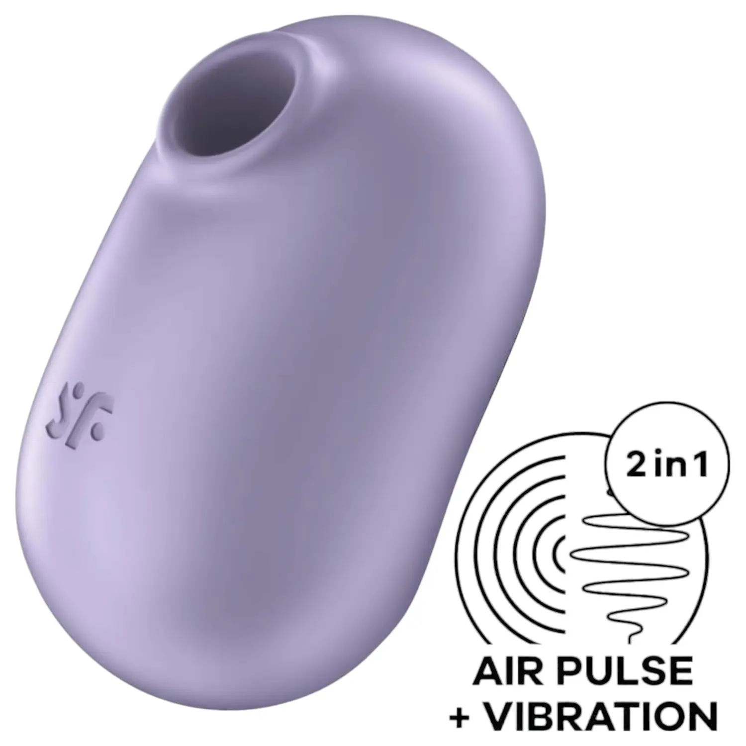 Satisfyer Pro To Go 2 pulzační a vibrační stimulátor fialový