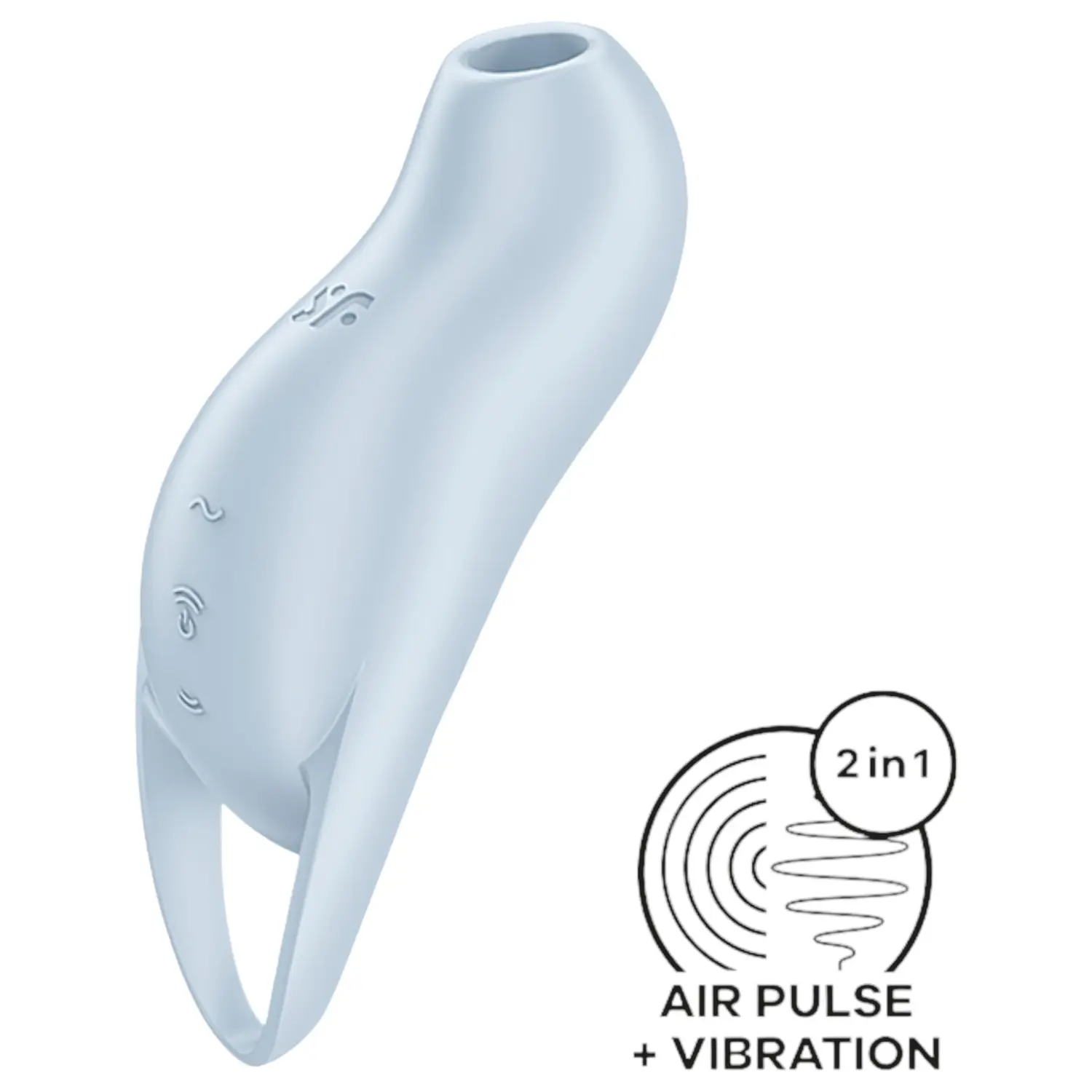 Satisfyer Pocket Pro 1 - stimulátor klitorisu s vlnami vzduchu - modrý